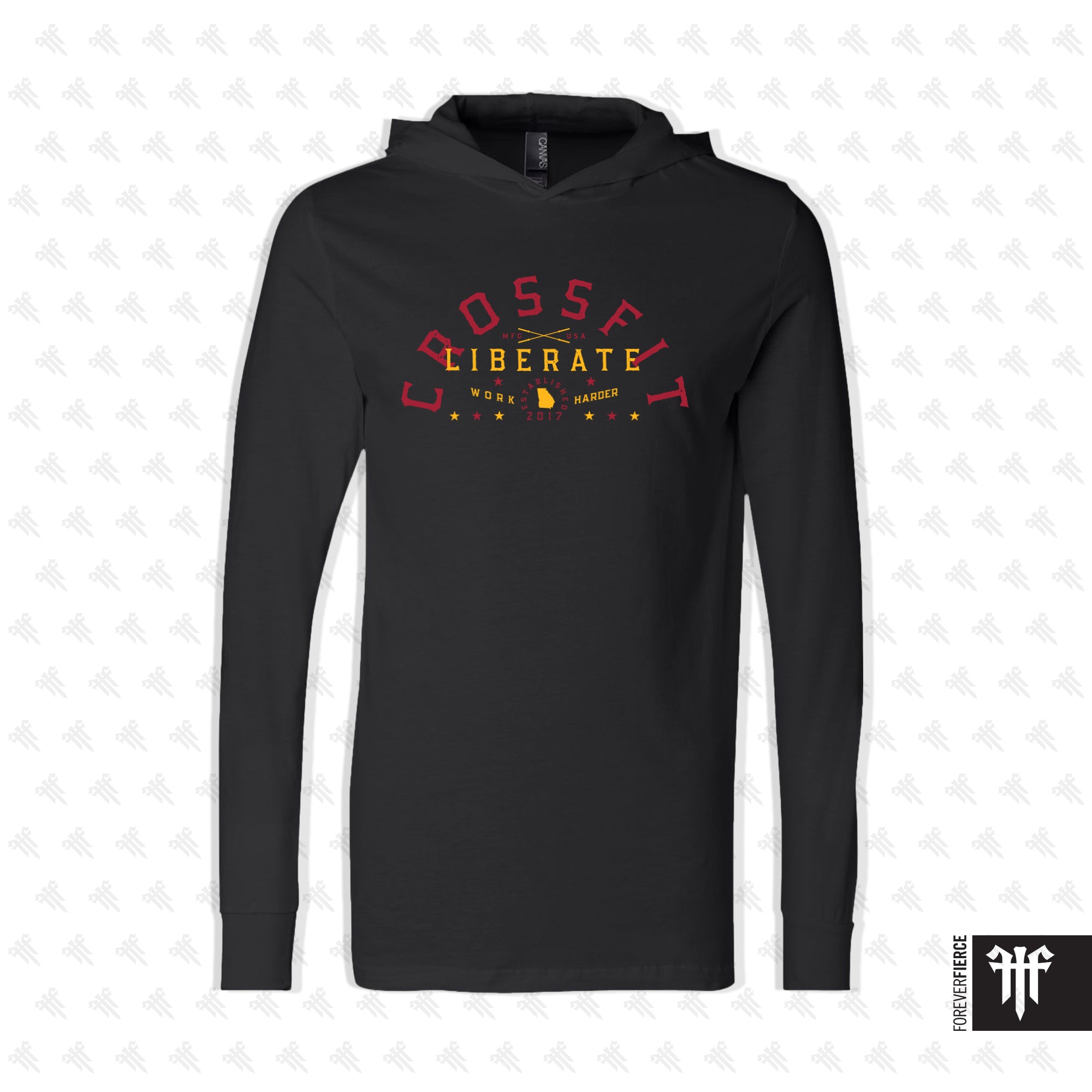 CrossFit Liberate August 2025 Longsleeve Hoodie