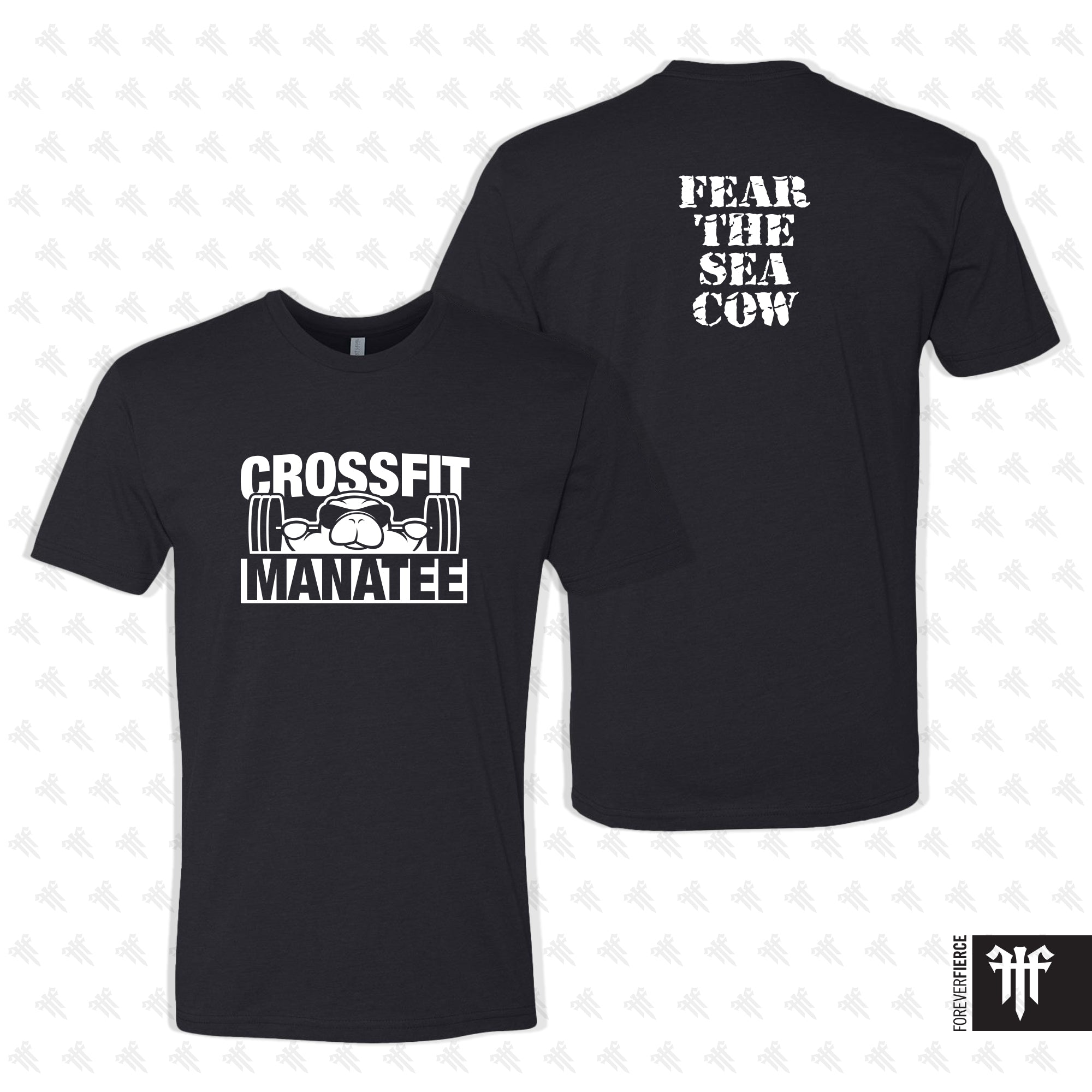 CrossFit Manatee April 2026 White Ink Tee