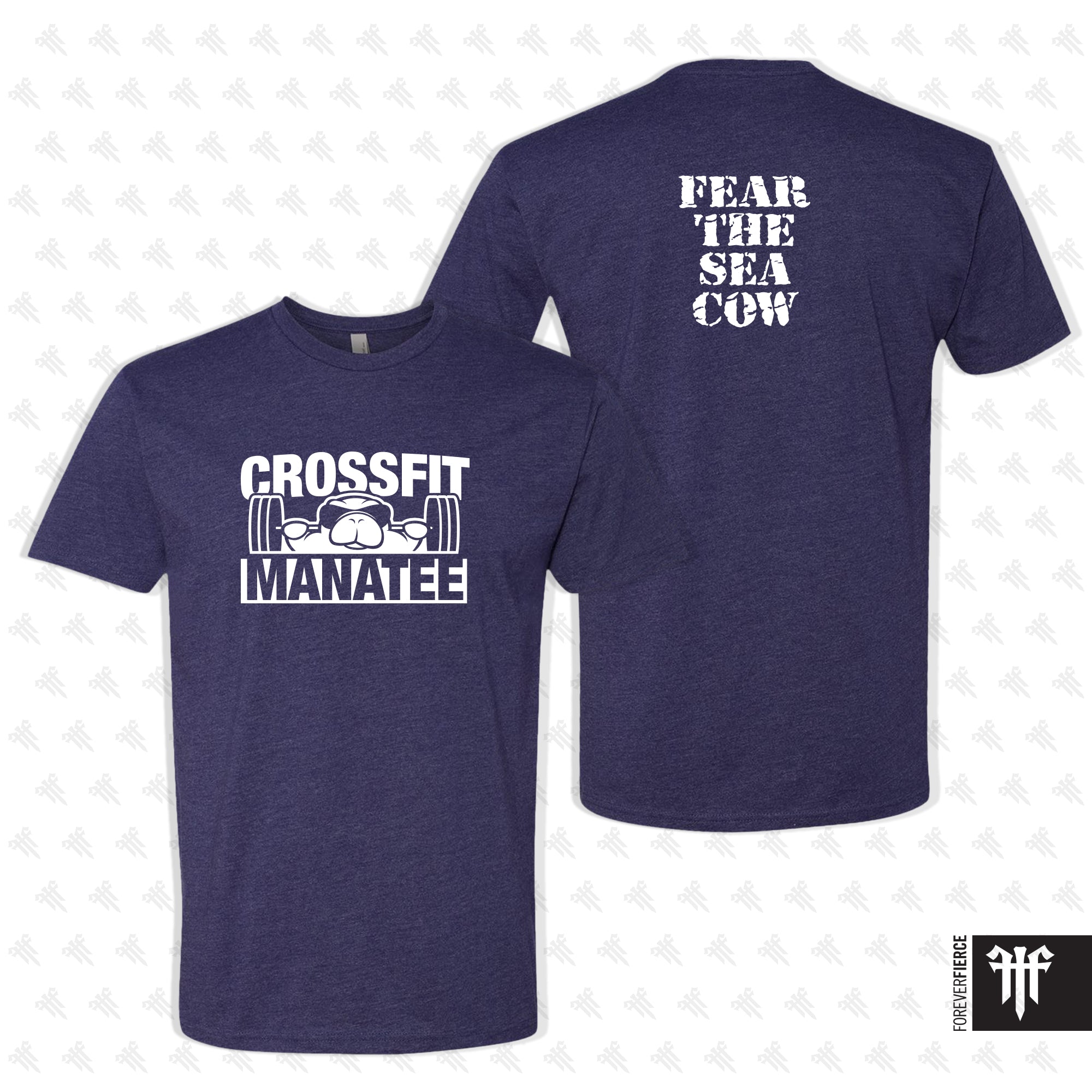 CrossFit Manatee April 2026 White Ink Tee