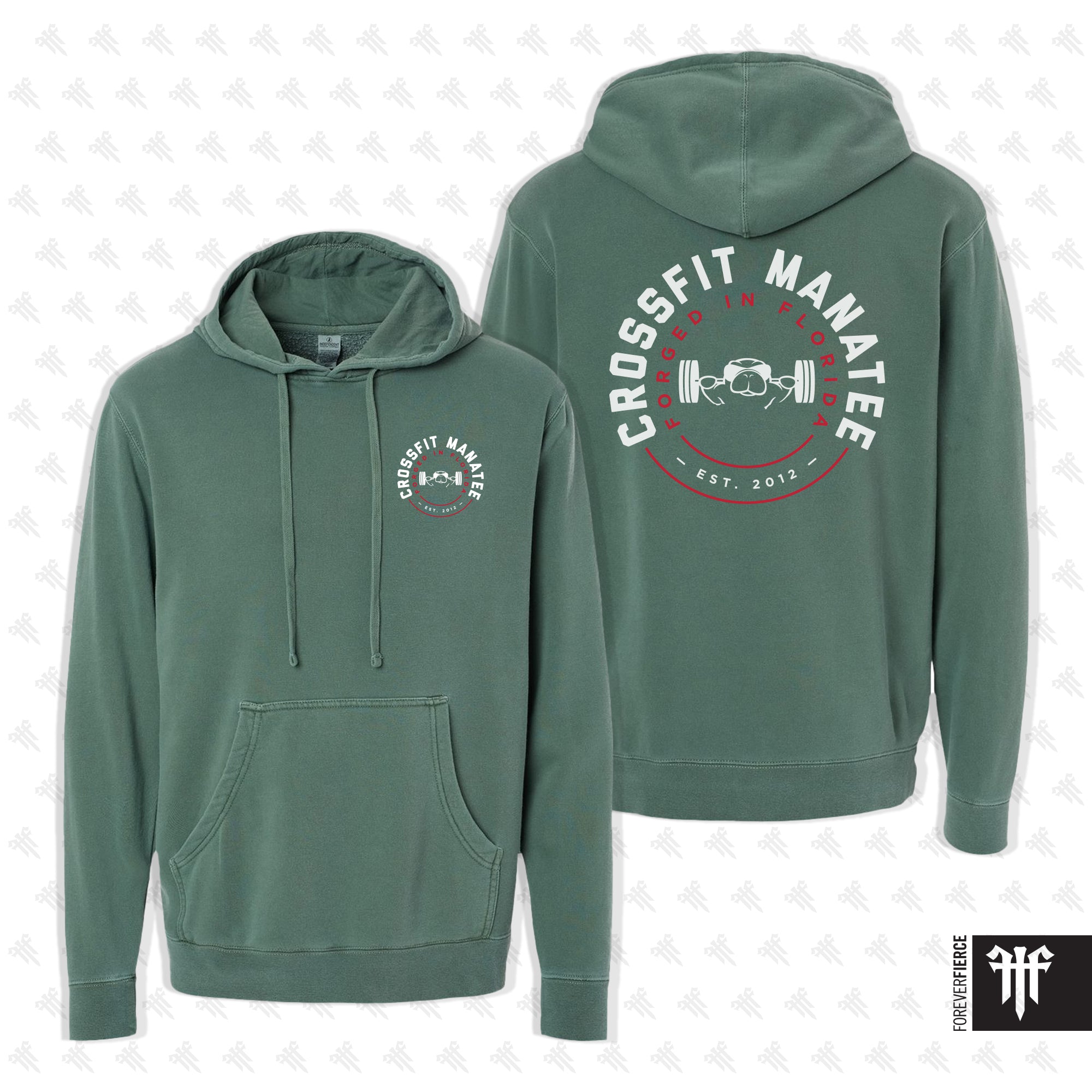 CrossFit Manatee October 2025 Pigment-Dyed Pullover