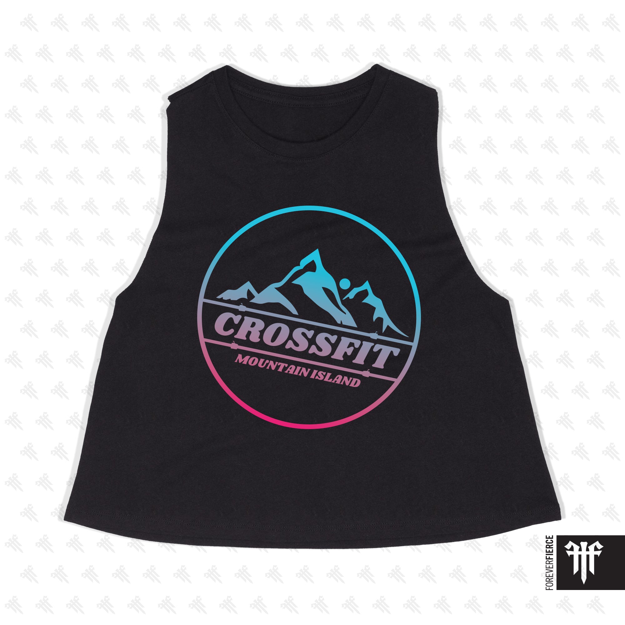 CrossFit Mountain Island June 2026 Womens Crop Tank