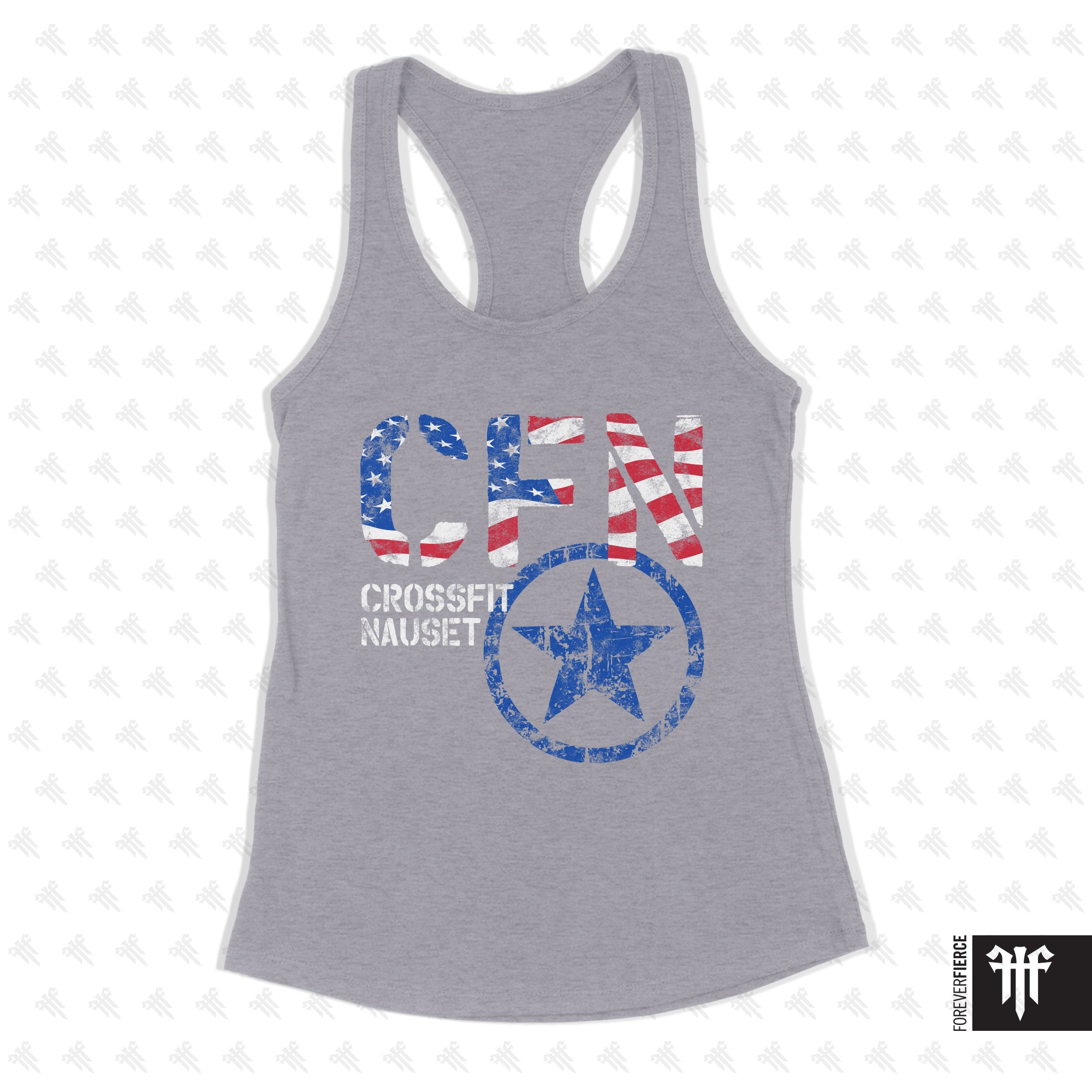 CrossFit Nauset April 2026 American Design Womens Racerback