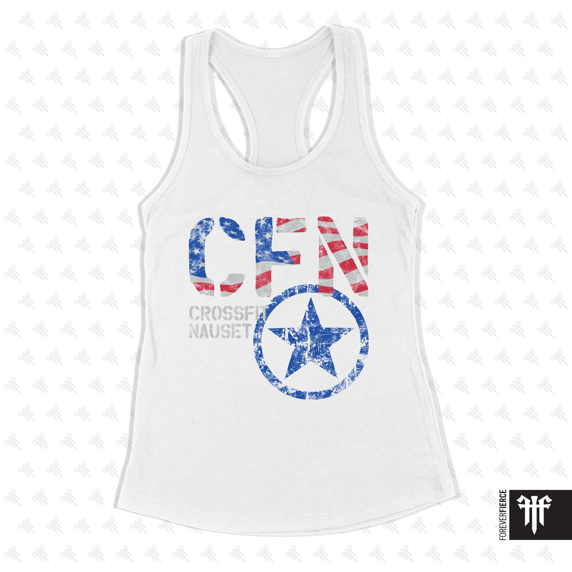 CrossFit Nauset April 2026 American Design Womens Racerback