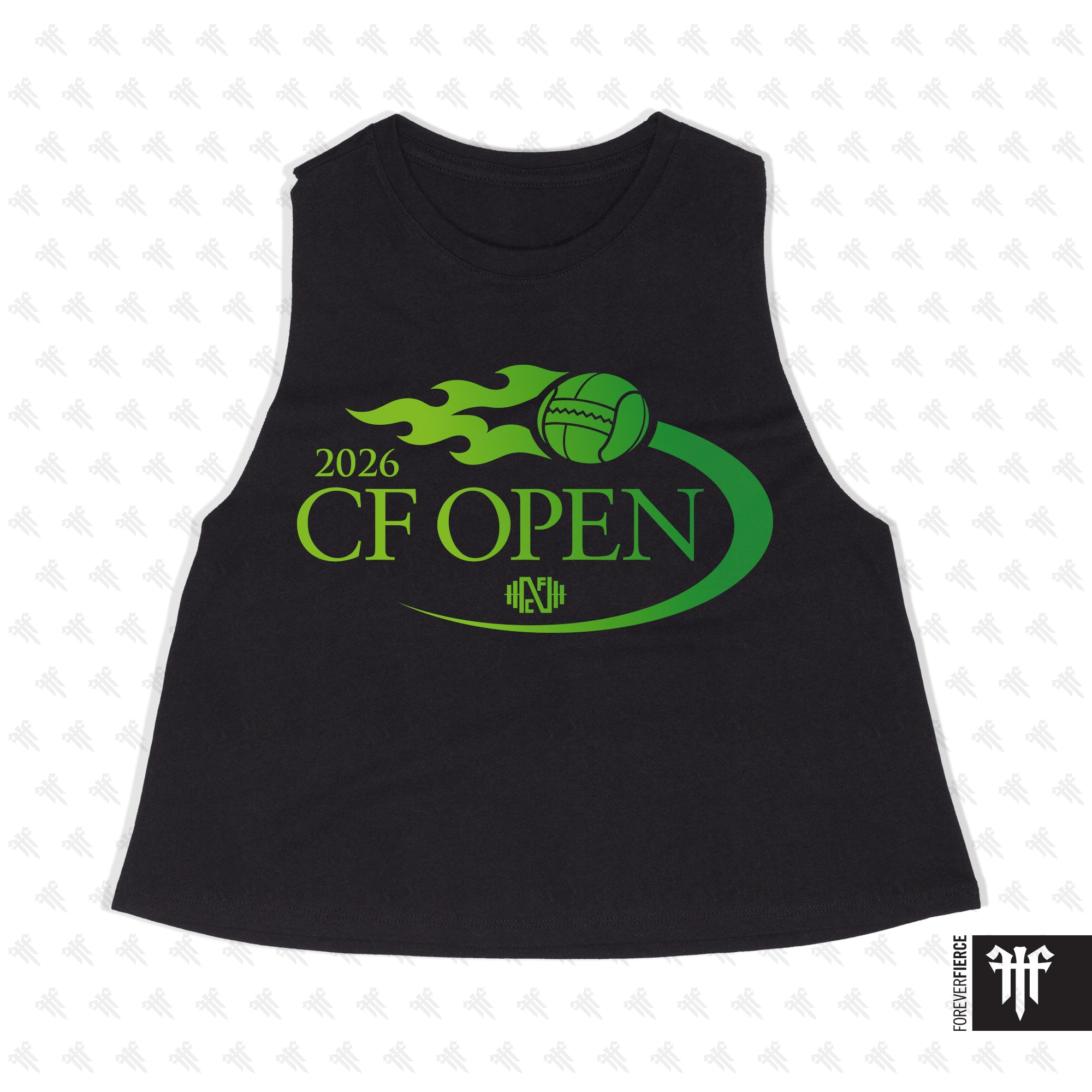CrossFit Newtown January 2026 Womens Crop Tank