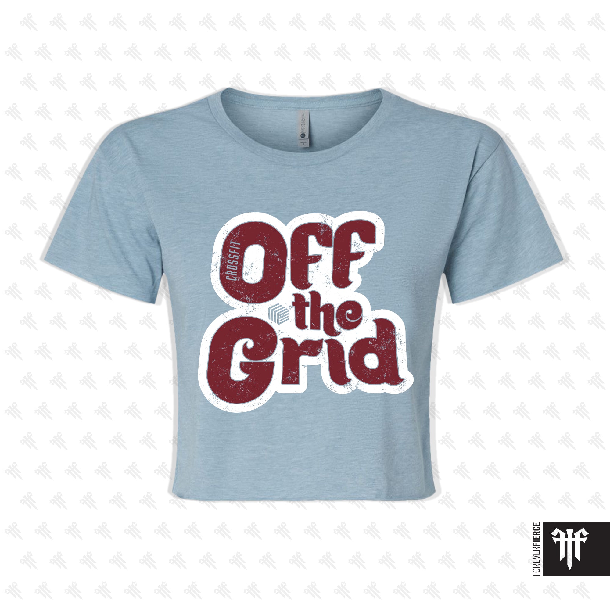 CrossFit Off The Grid June 2025 Womens Crop Tee