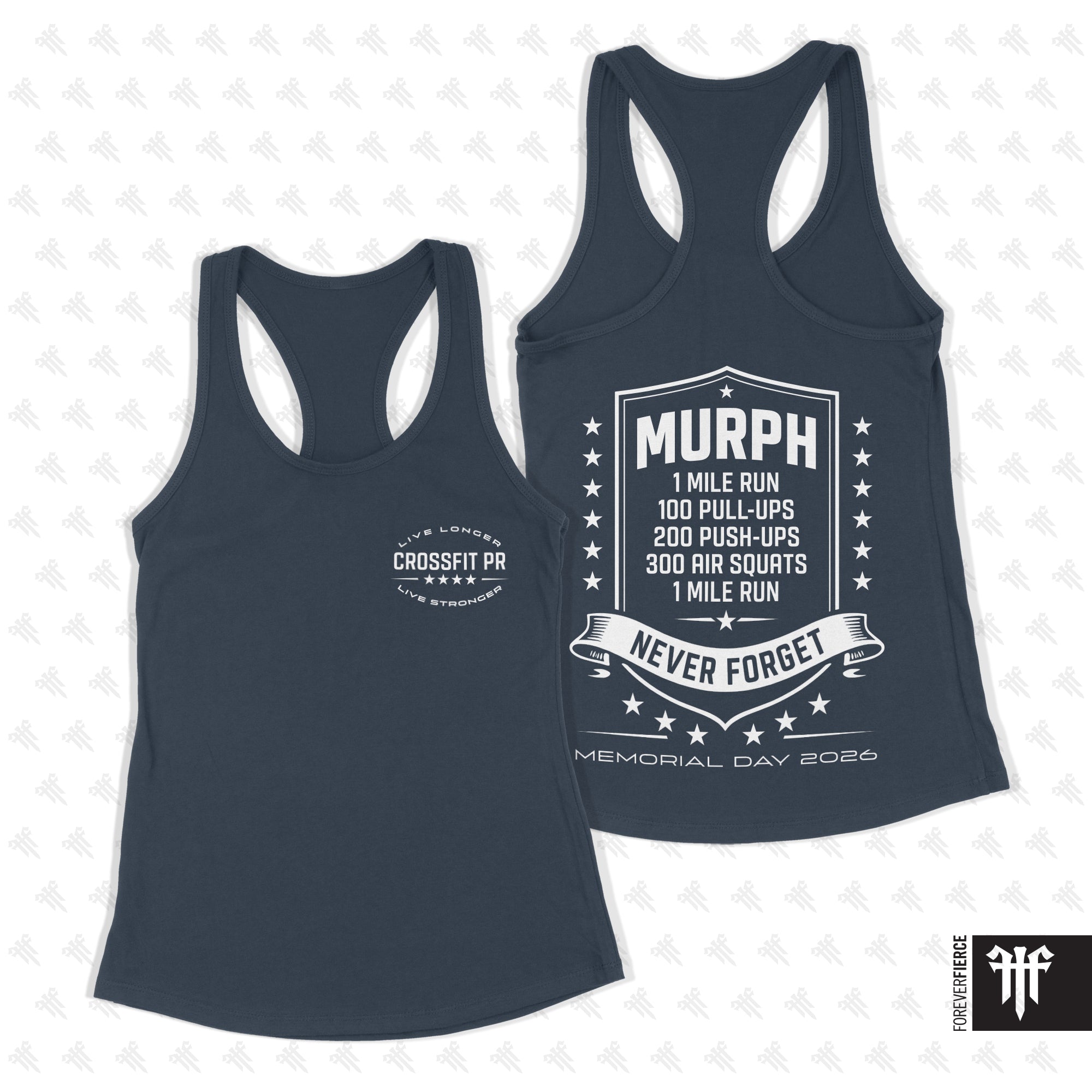 CrossFit PR April 2026 Womens Racerback