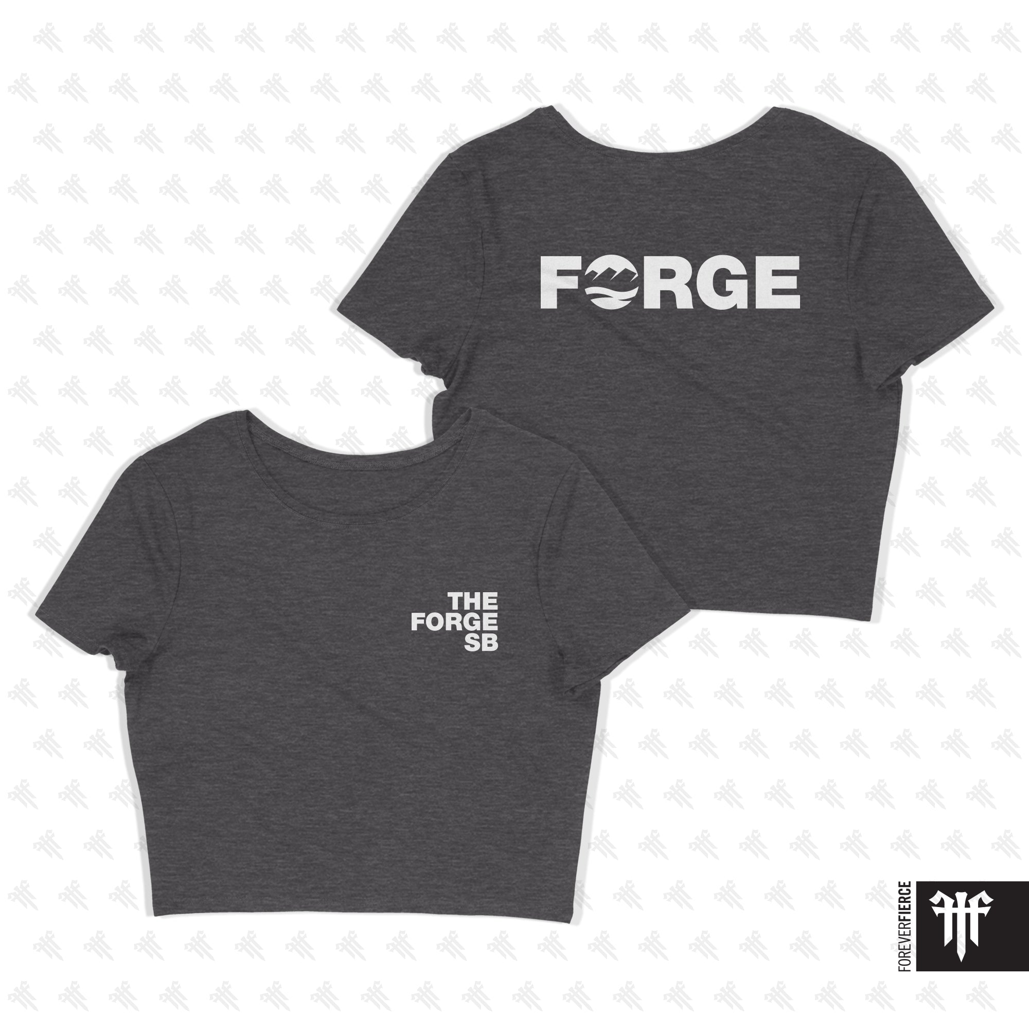 The Forge SB August 2025 Womens Crop Tee