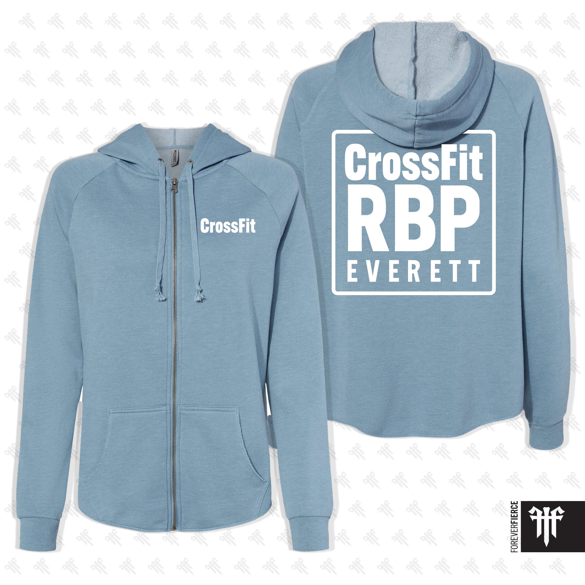 CrossFit RBP November 2025 Womens Full-Zip Hoodie