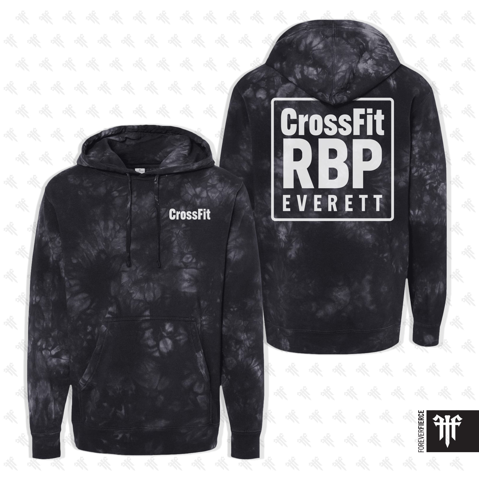 CrossFit RBP November 2025 Tie-Dyed Pullover Hoodie