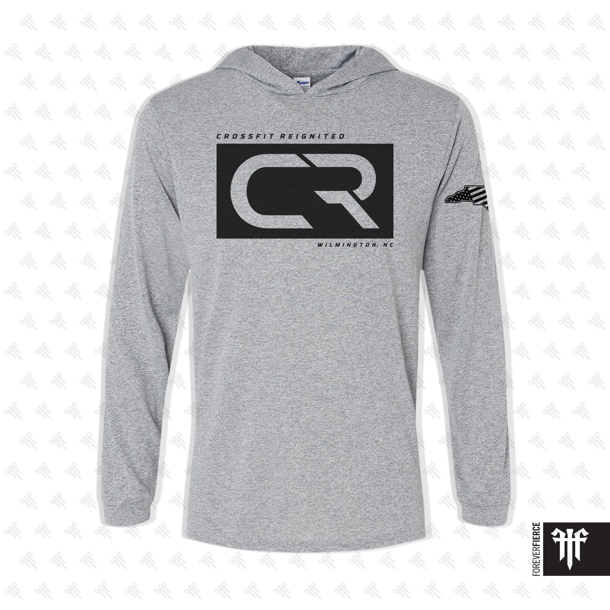 CrossFit Reignited October 2025 Performance Longsleeve Hoodie