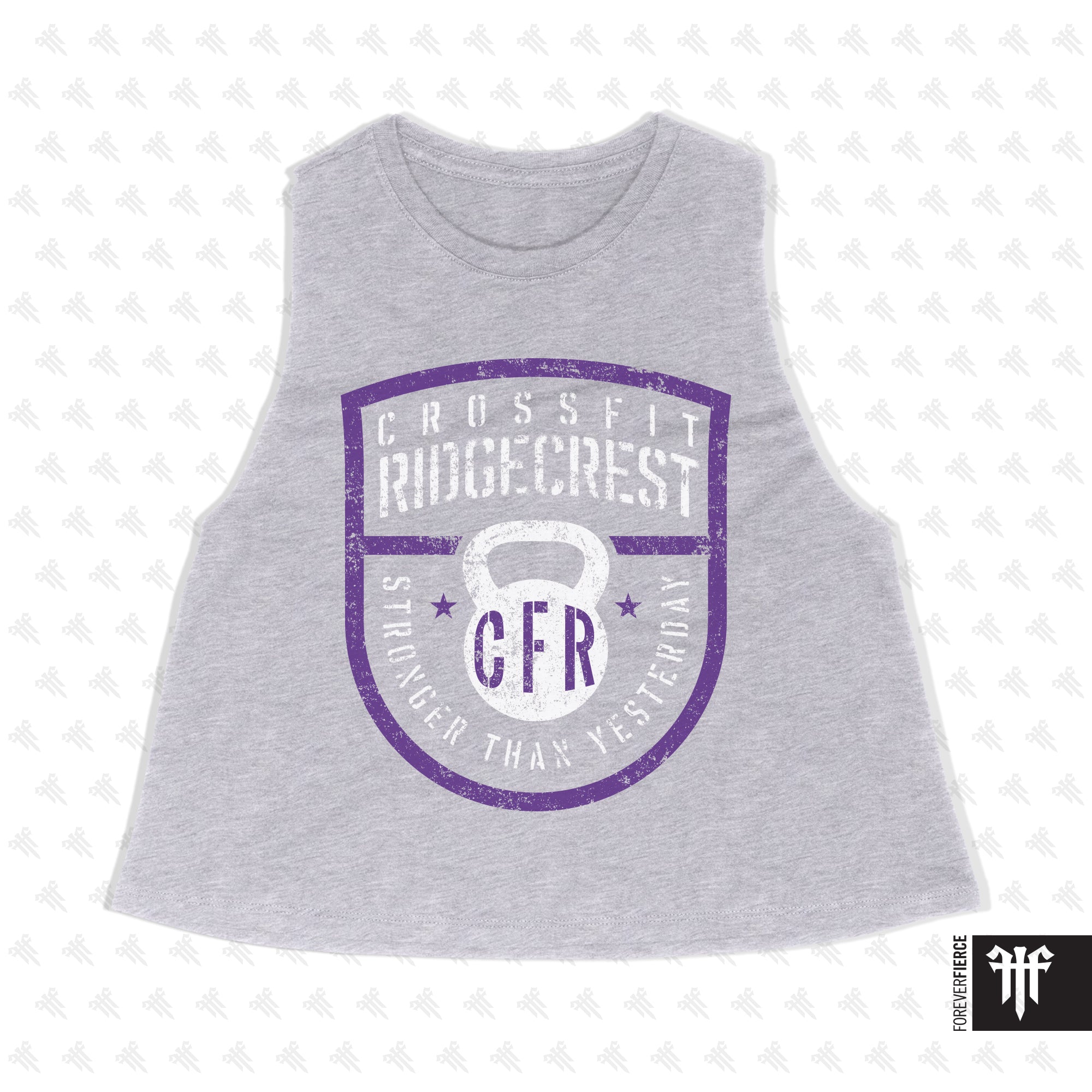CrossFit Ridgecrest June 2026 Womens Crop Tank