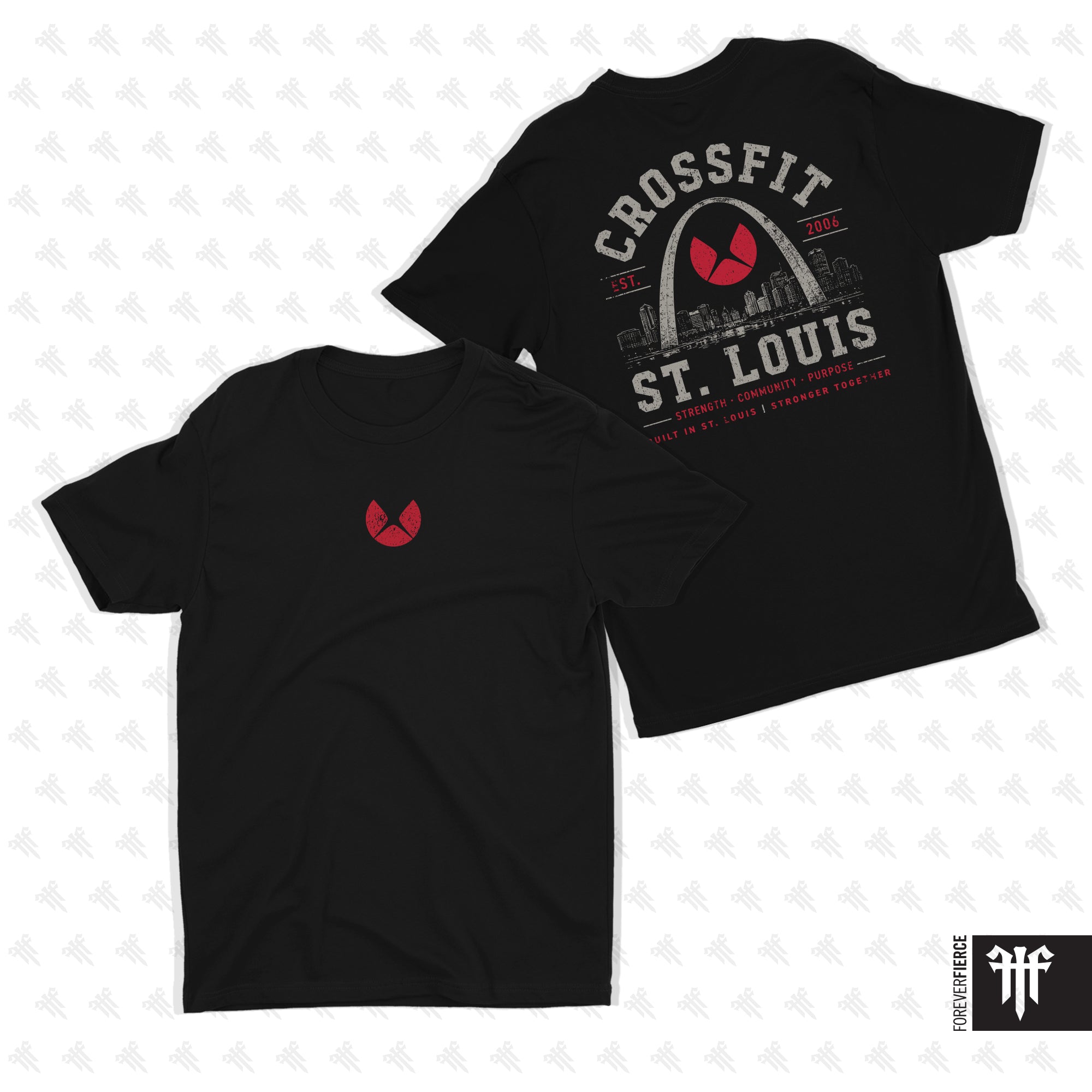 CrossFit St. Louis June 2026 Vintage Design Tee