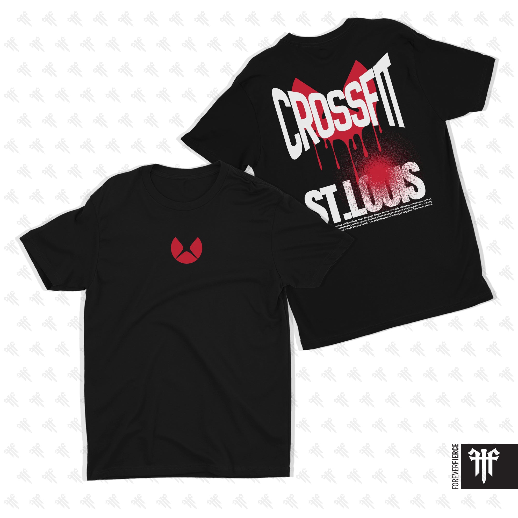 CrossFit St. Louis June 2026 Drippy Logo Tee