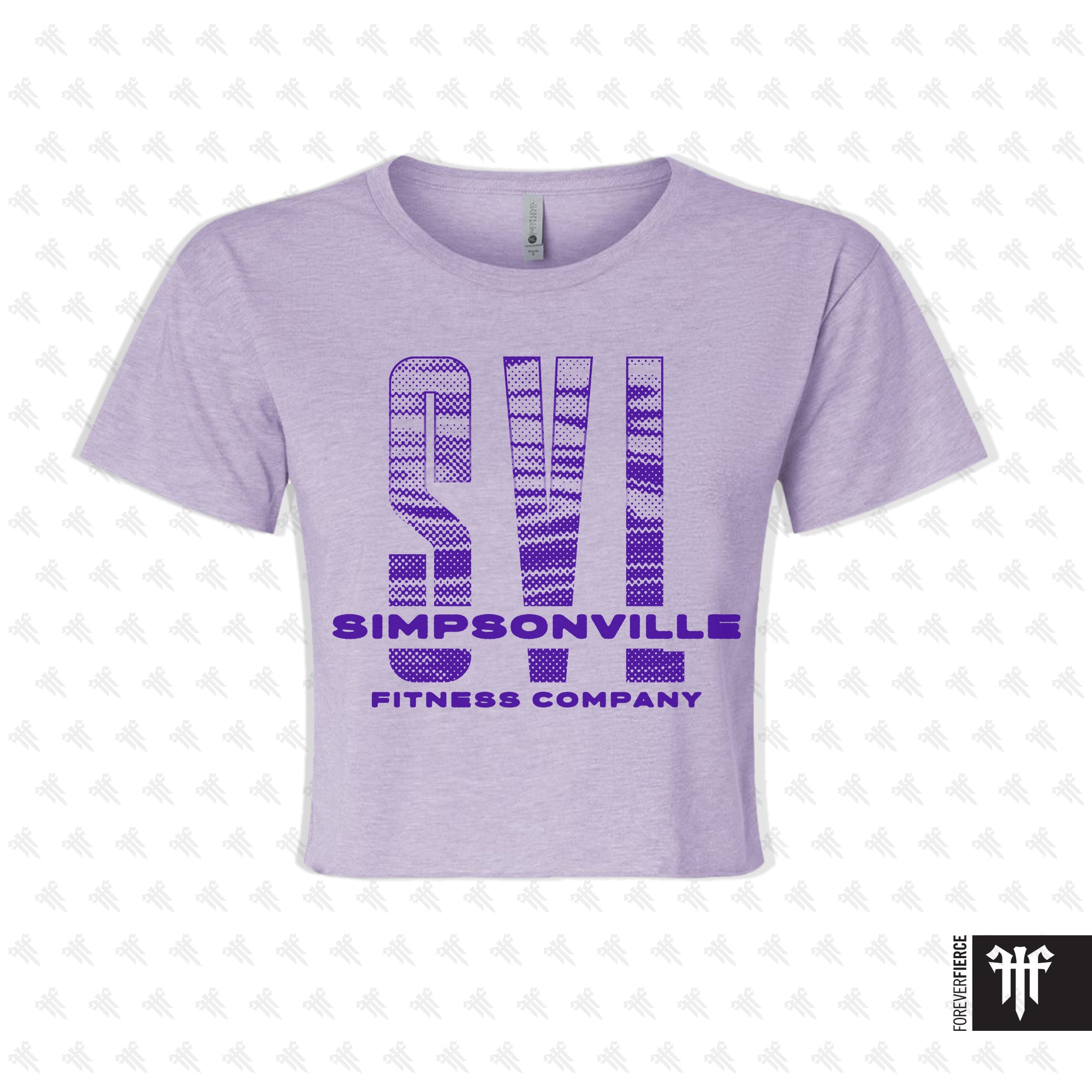 CrossFit Simpsonville June 2026 Womens Crop Tee