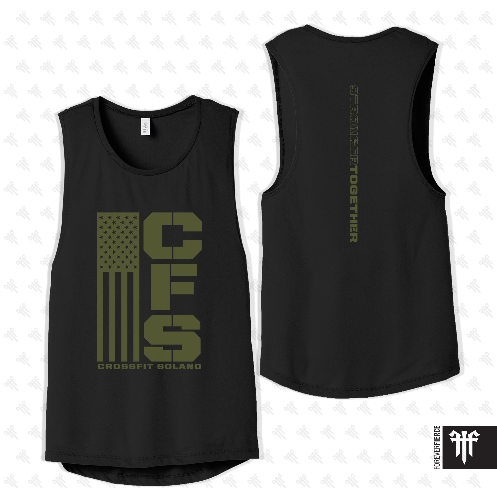CrossFit Solano April 2026 Womens Muscle Tank