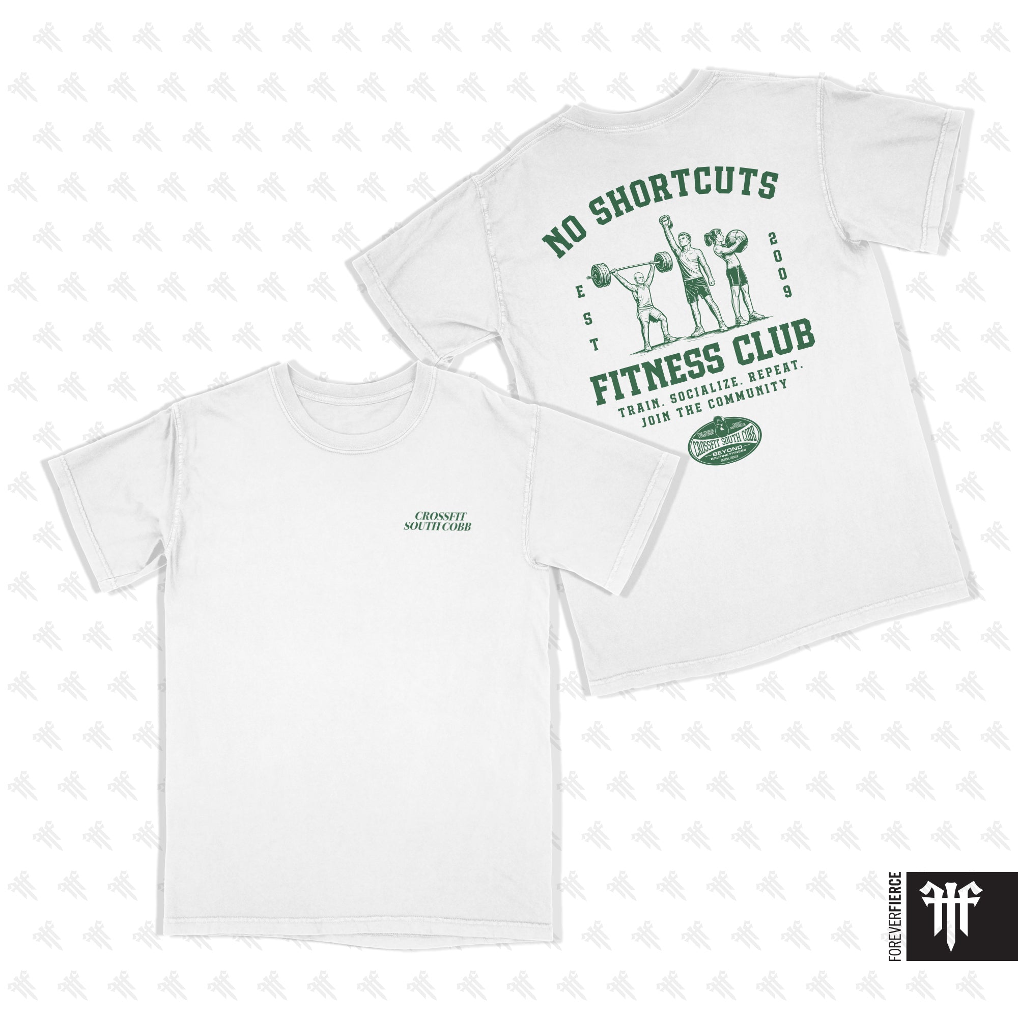 CrossFit South Cobb April 2026 Comfort Colors White Tee