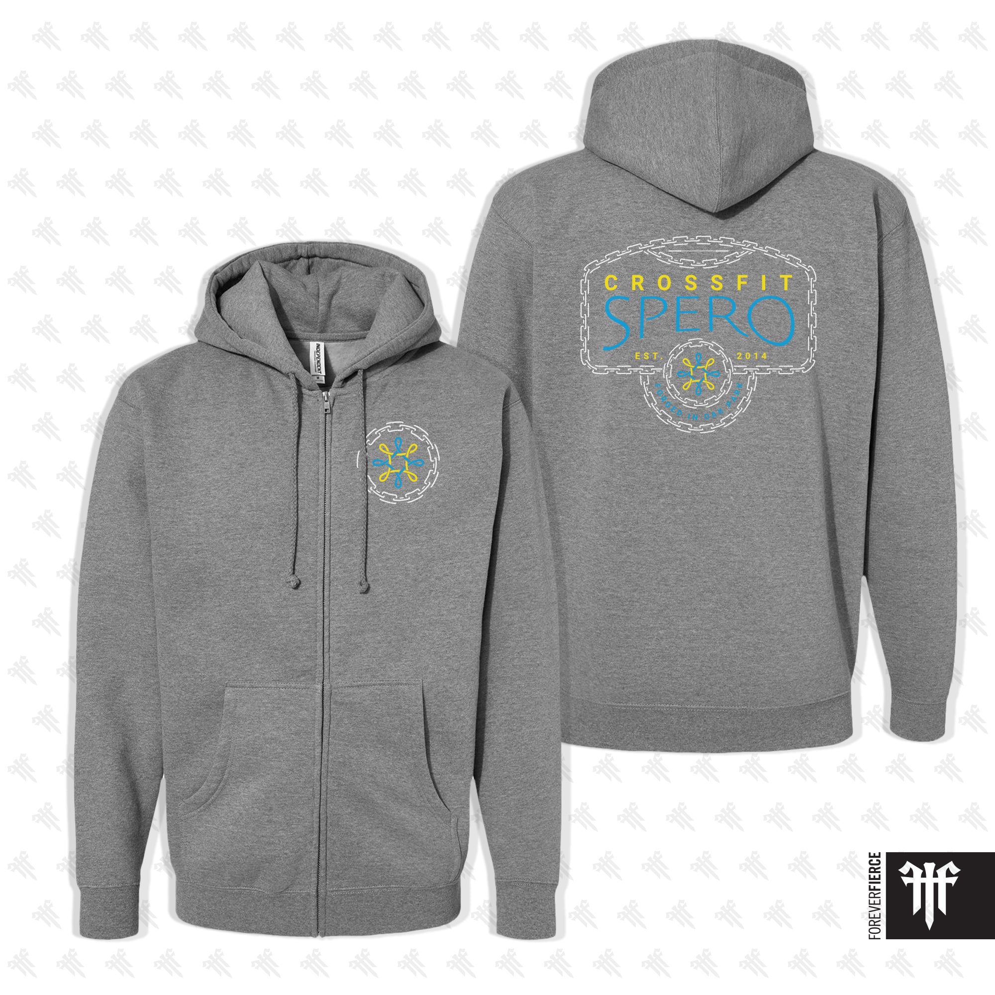 CrossFit Spero January 2026 Full-Zip Hoodie