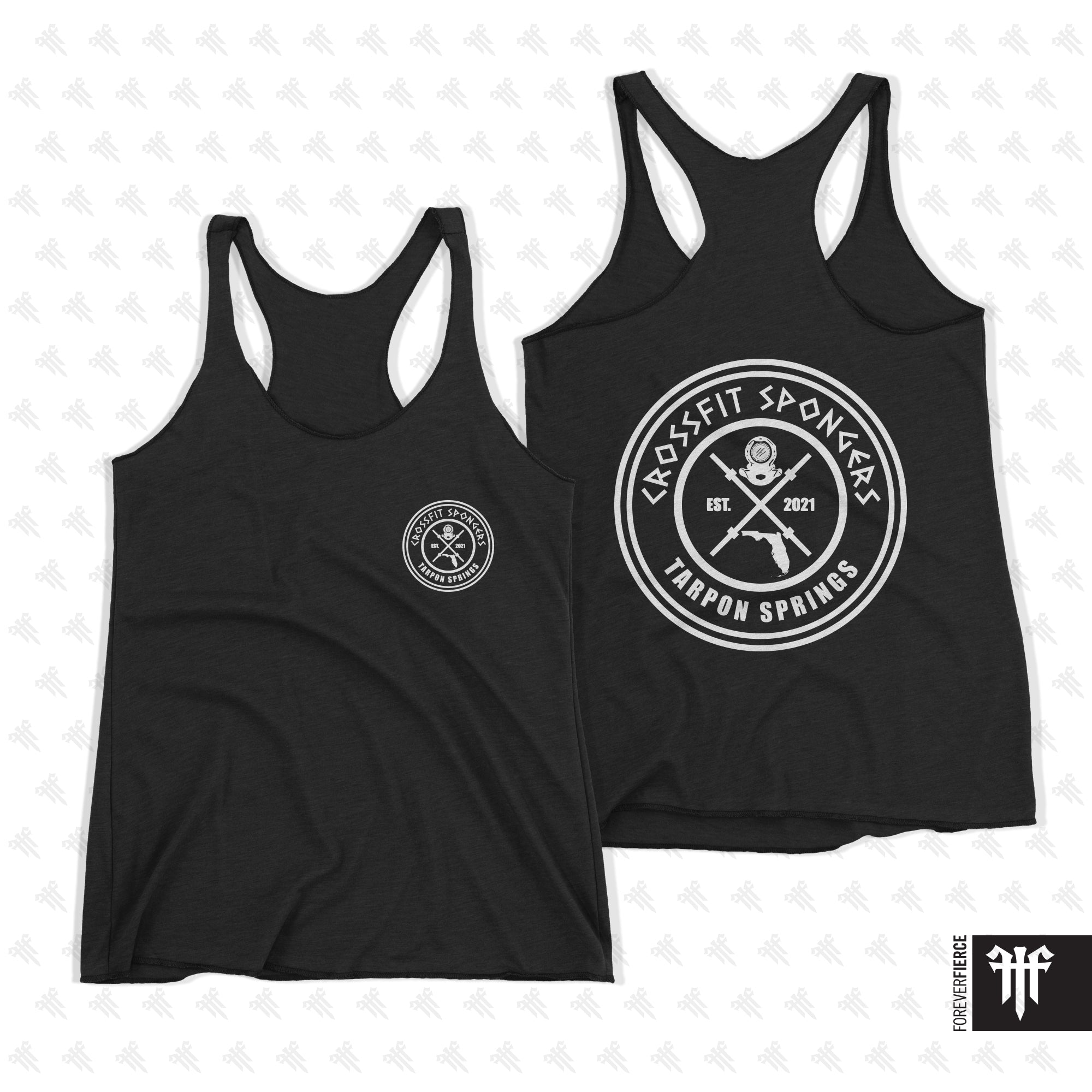CrossFit Spongers February 2026 Womens Racerback