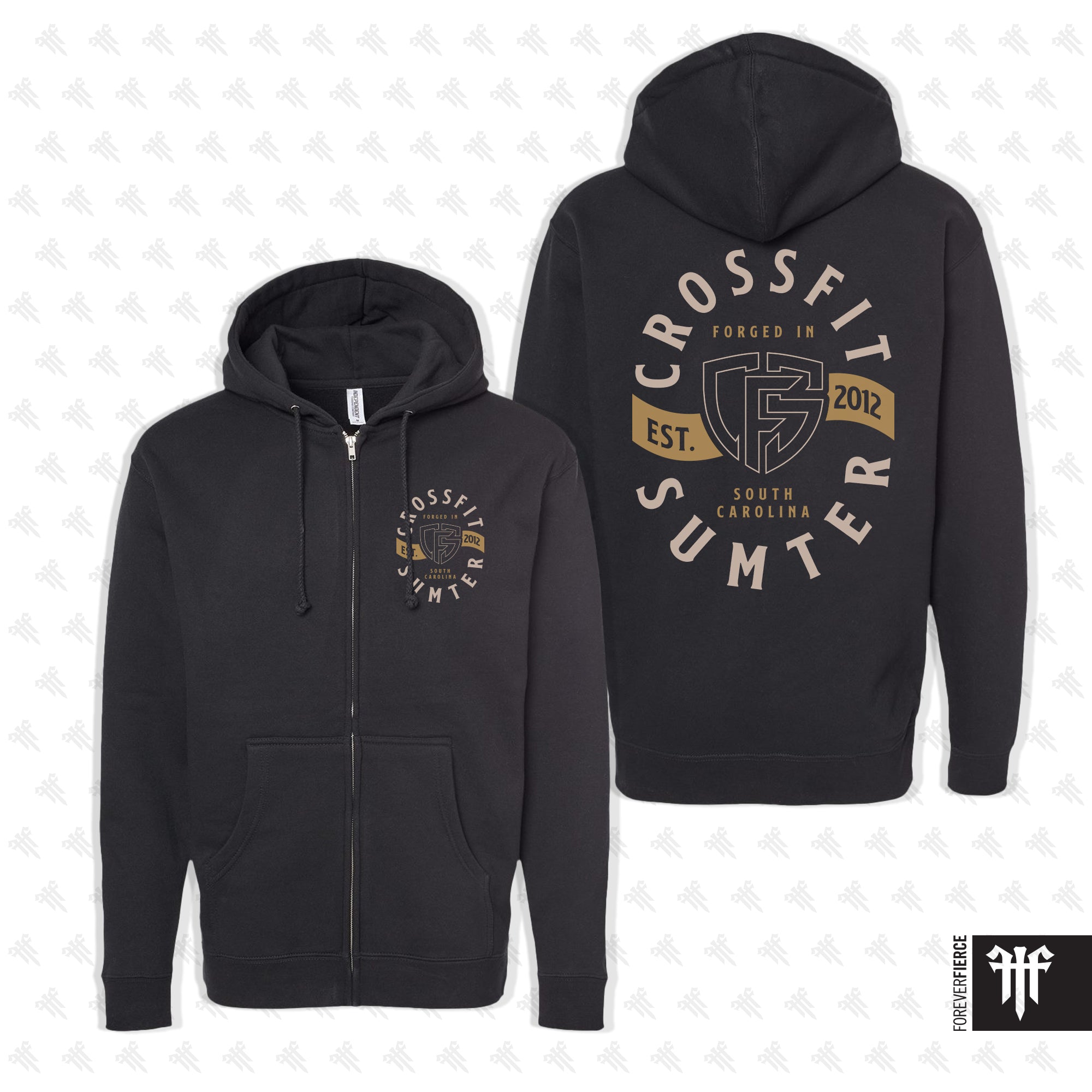 CrossFit Sumter November 2025 Full-Zip Hoodie