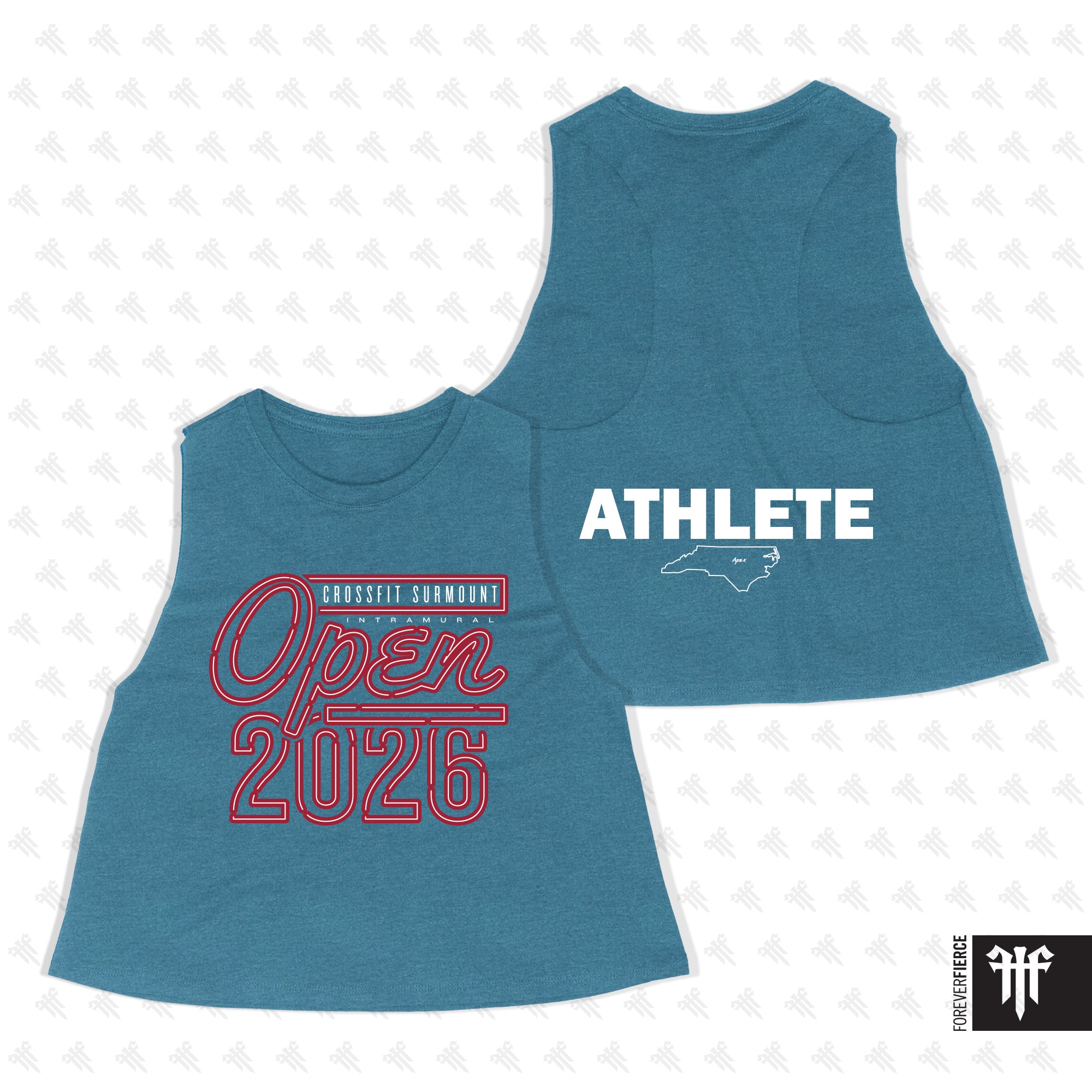 CrossFit Surmount January 2026 Womens Crop Tank