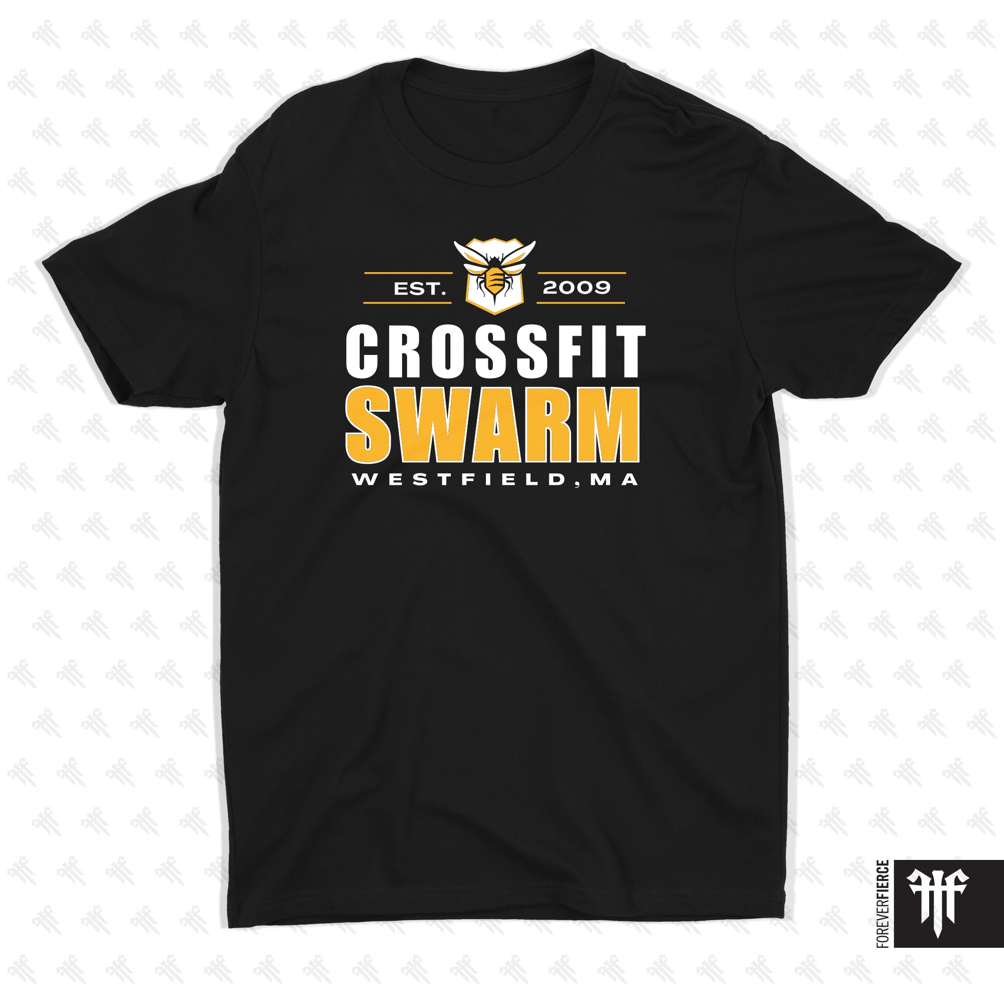 CrossFit Swarm May 2026 Dark Background Tee