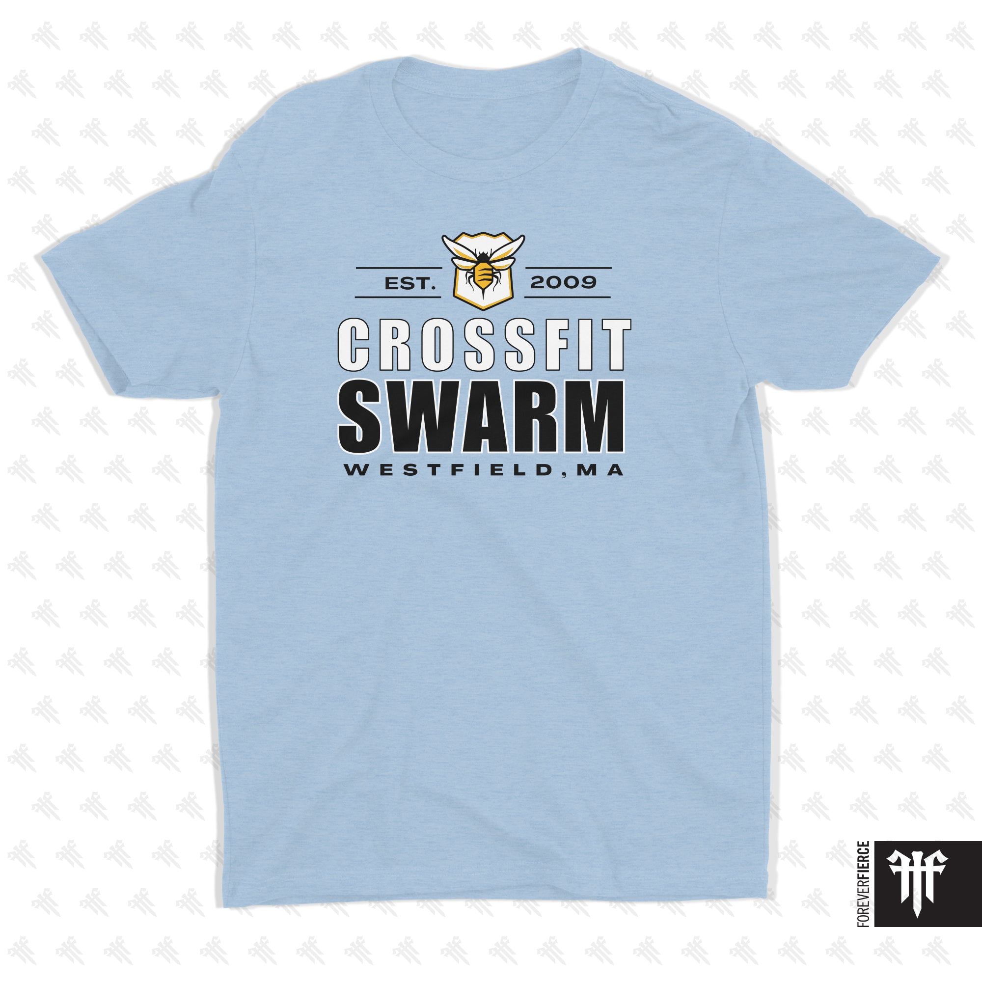 CrossFit Swarm May 2026 Light Background Tee