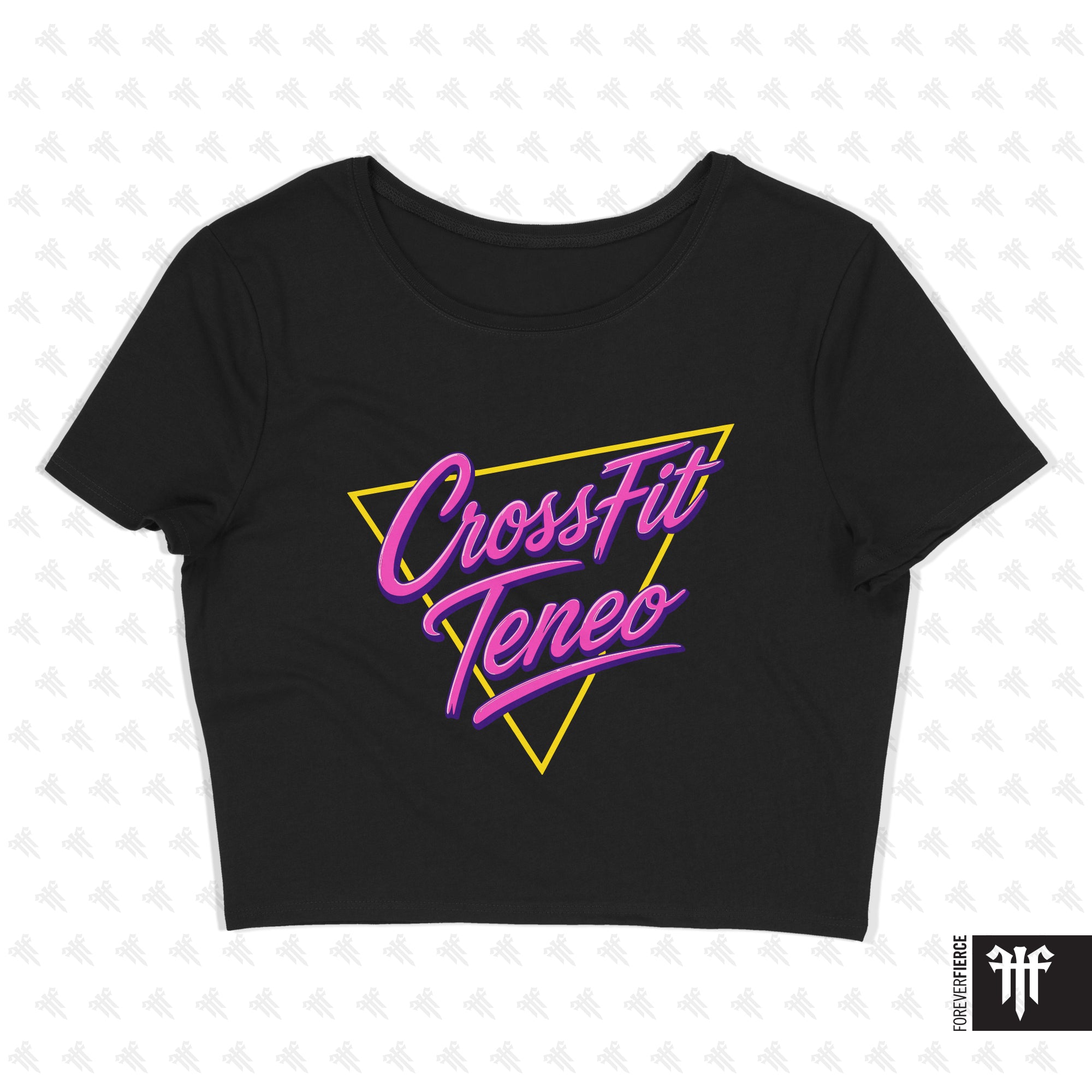 CrossFit Teneo June 2026 Womens Crop Tee