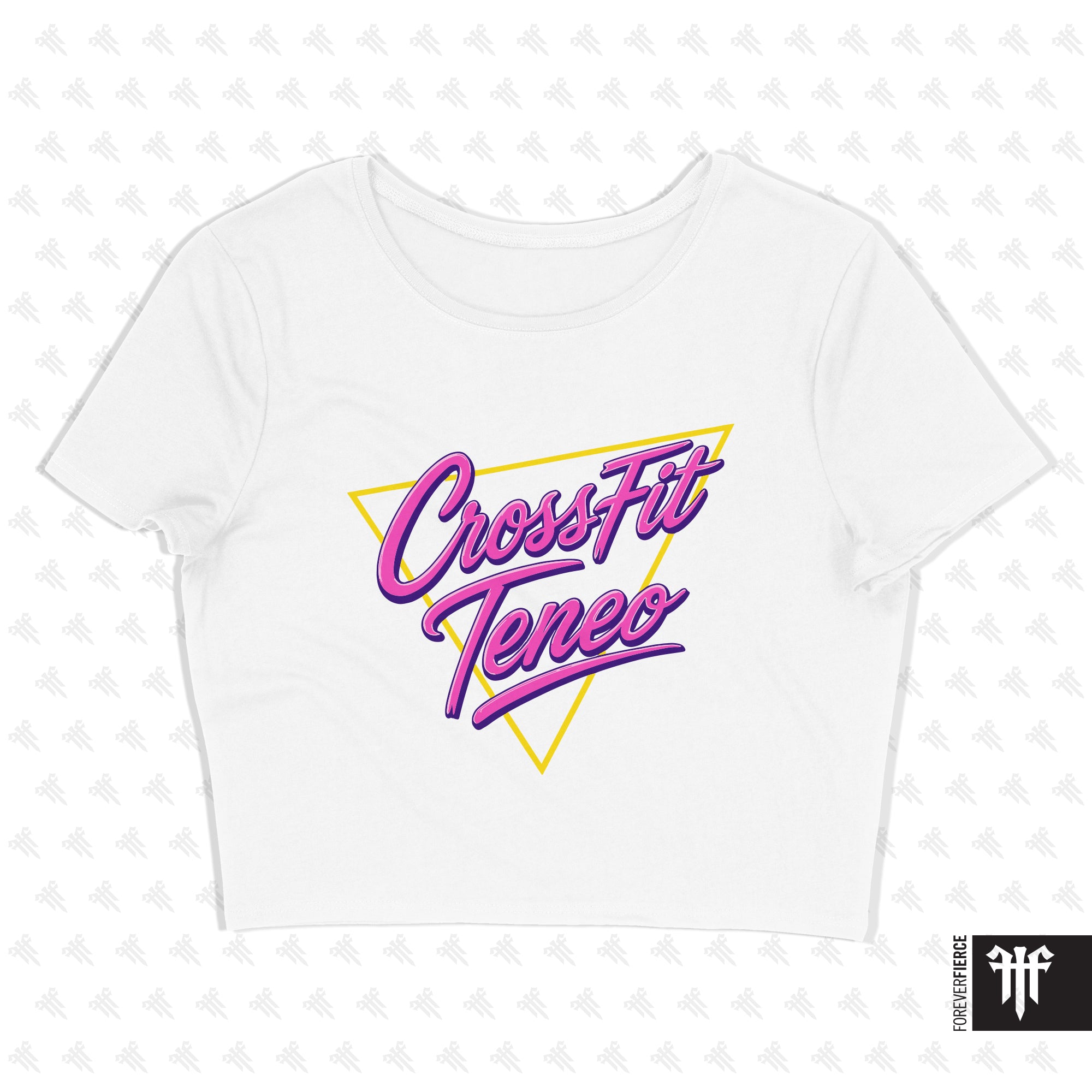 CrossFit Teneo June 2026 Womens Crop Tee