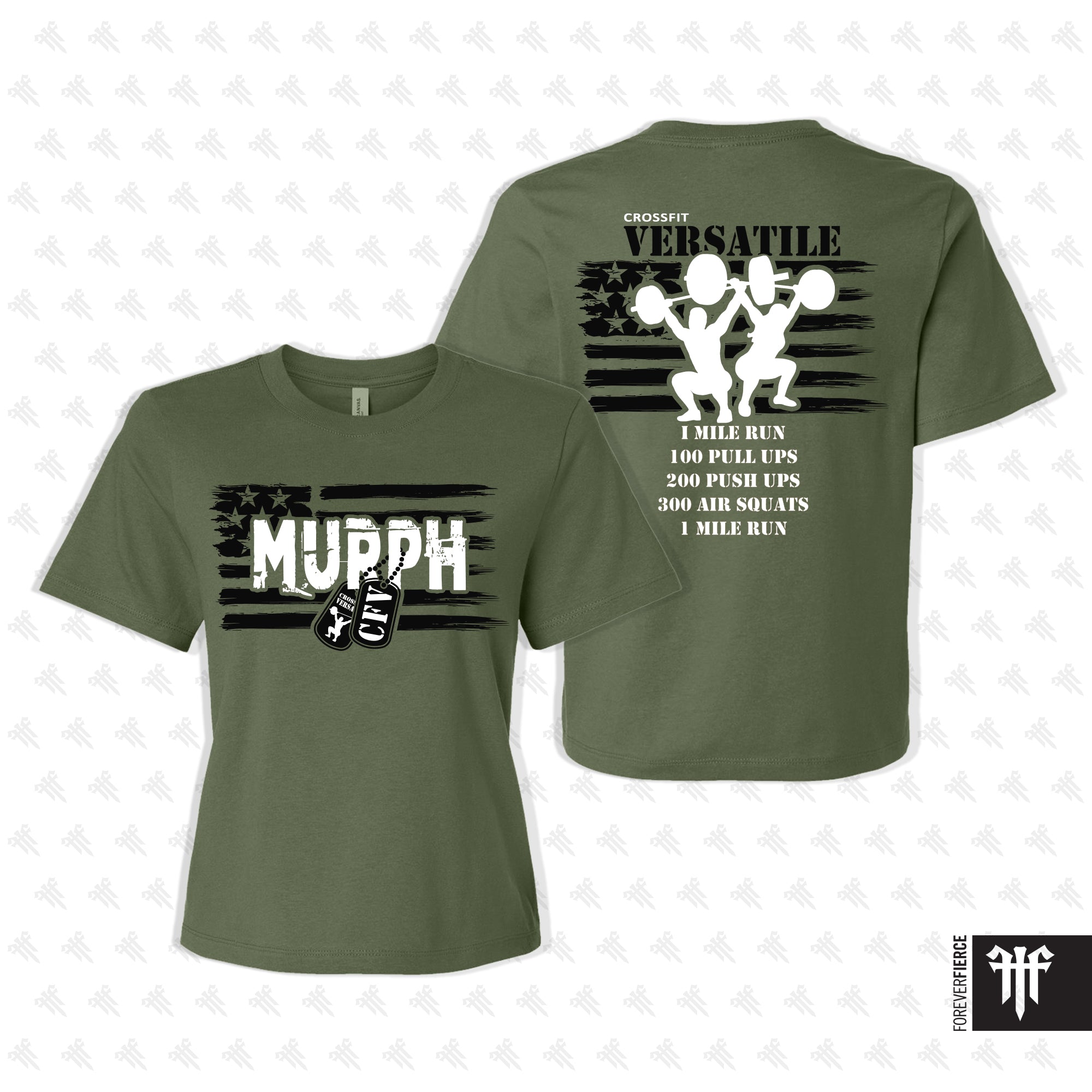 CrossFit Versatile April 2026 Womens Heavyweight Tee