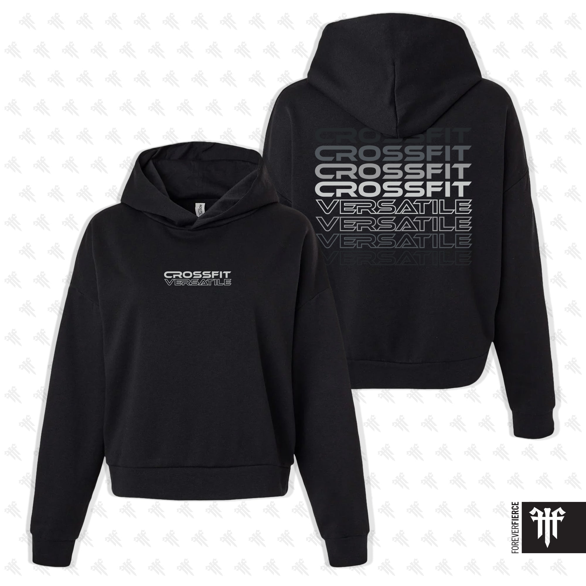 CrossFit Versatile January 2026 Stacked Design Womens Pullover