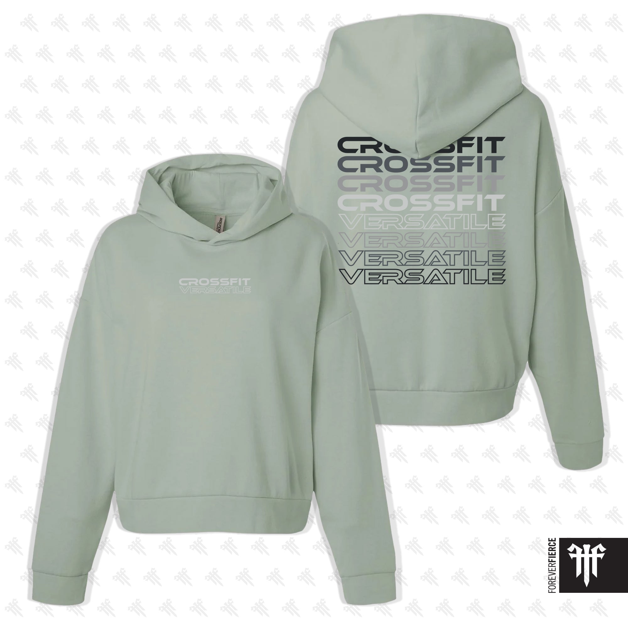 CrossFit Versatile January 2026 Stacked Design Womens Pullover