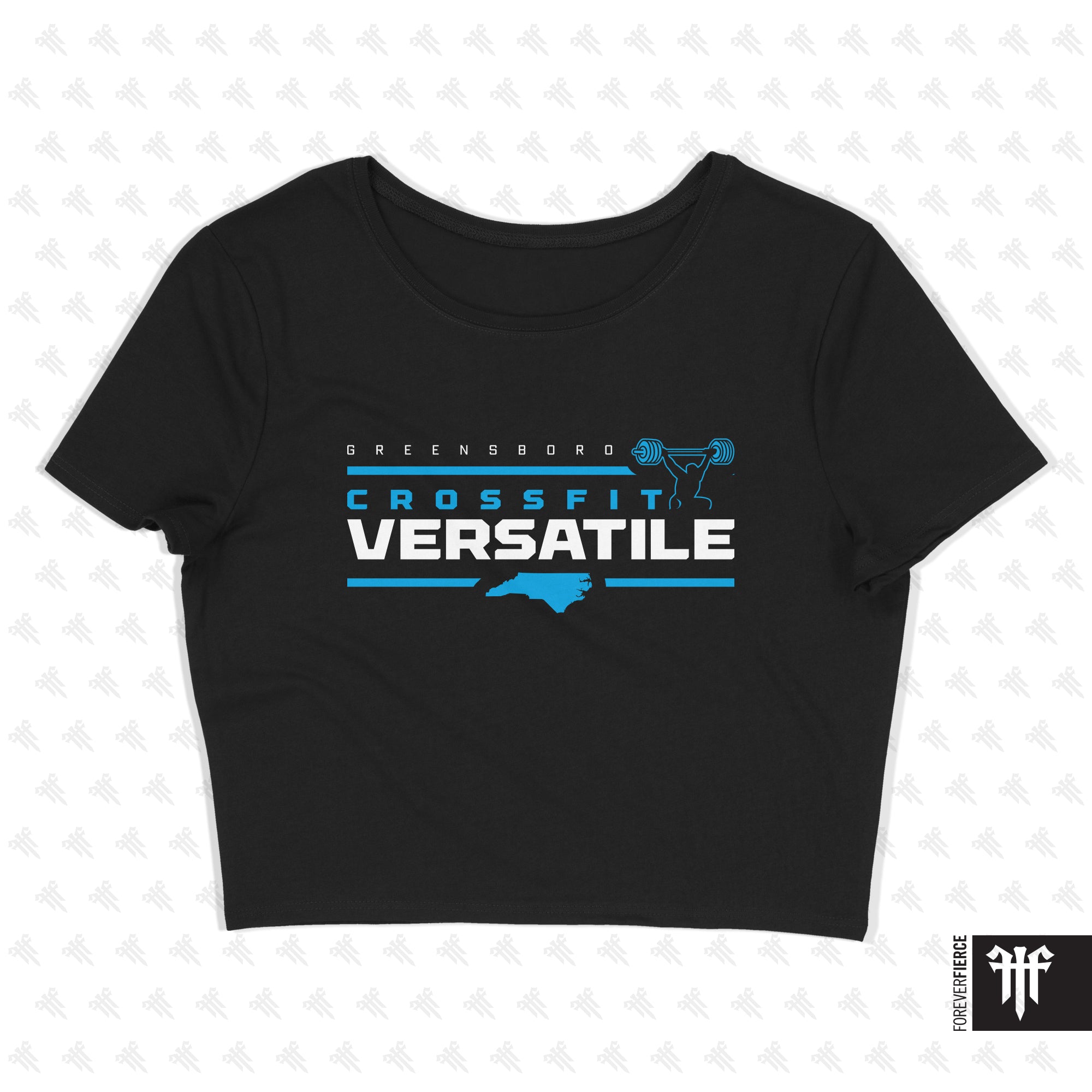 CrossFit Versatile January 2026 Womens Crop Tee