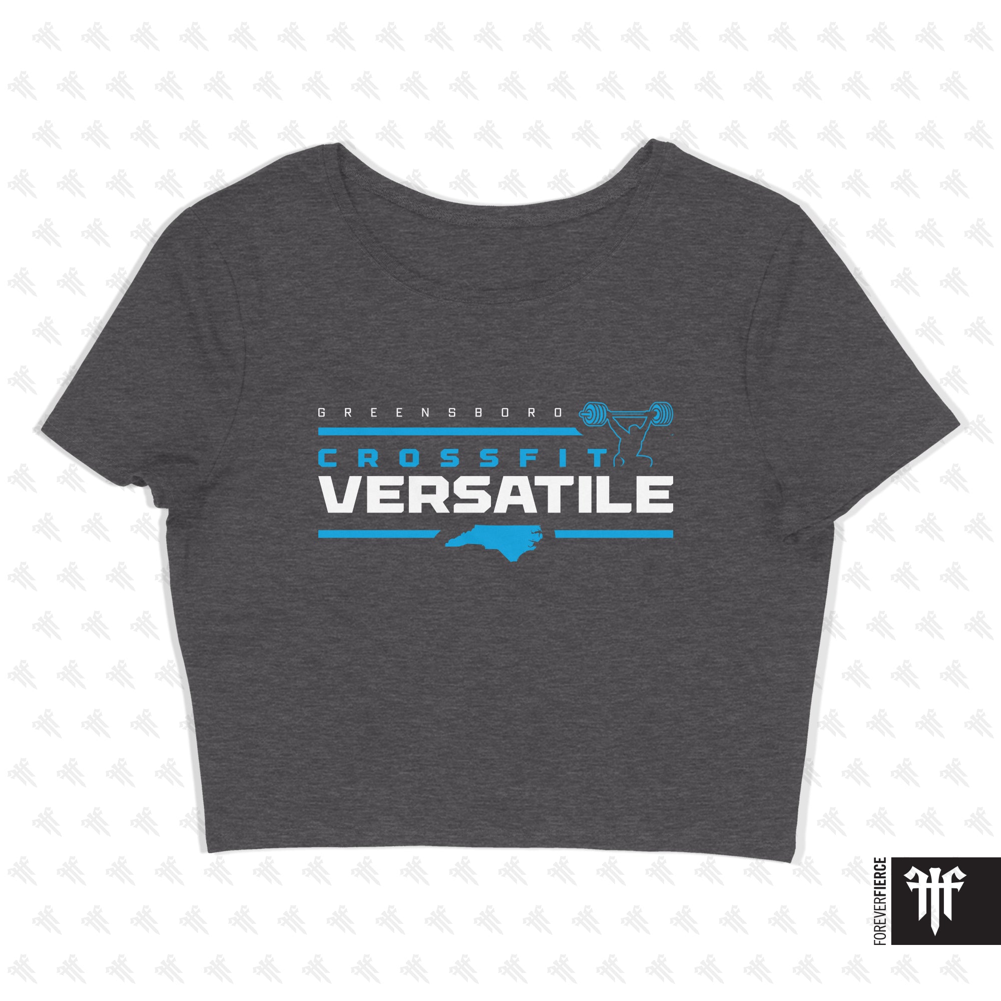 CrossFit Versatile January 2026 Womens Crop Tee