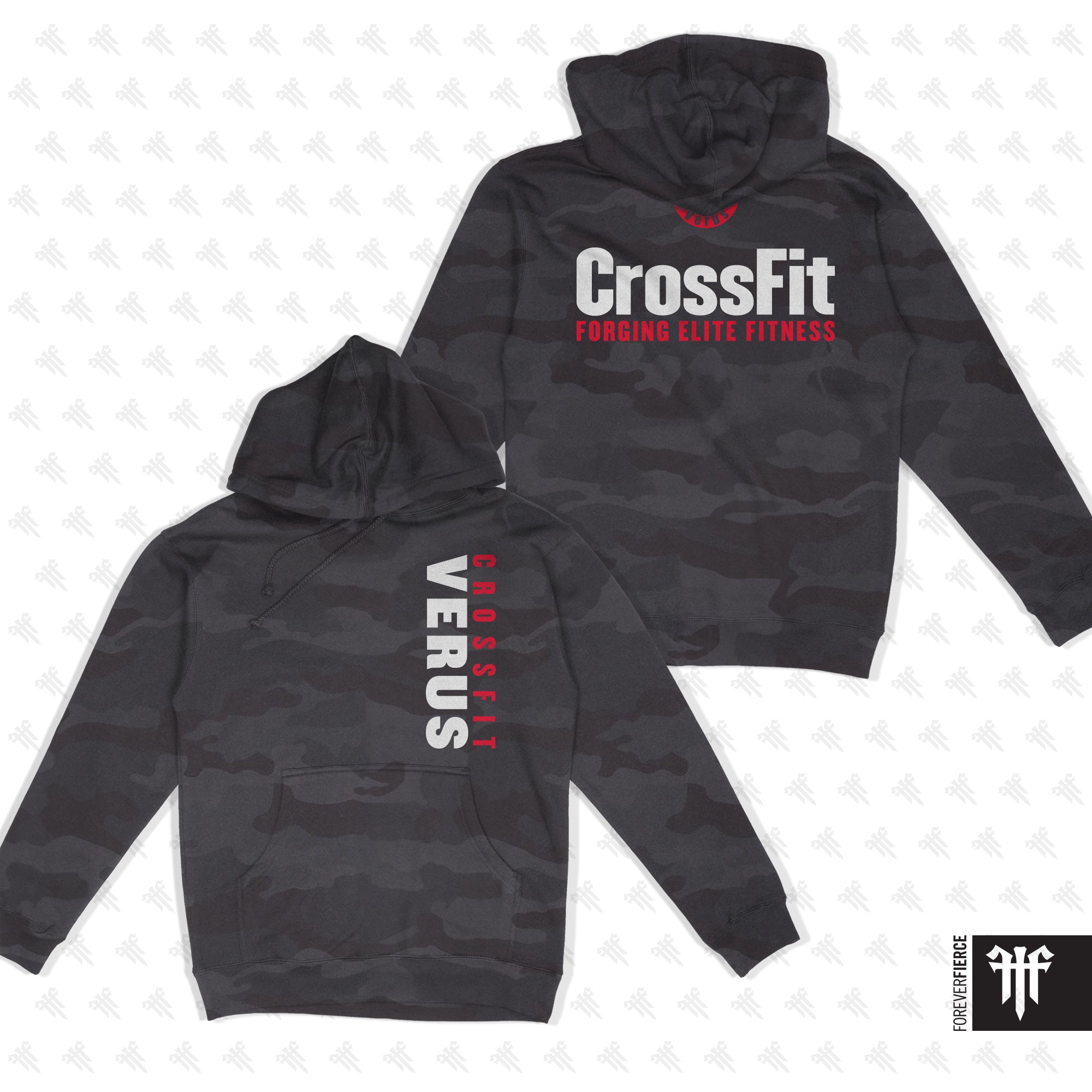 CrossFit Verus November 2025 Black Camo Pullover