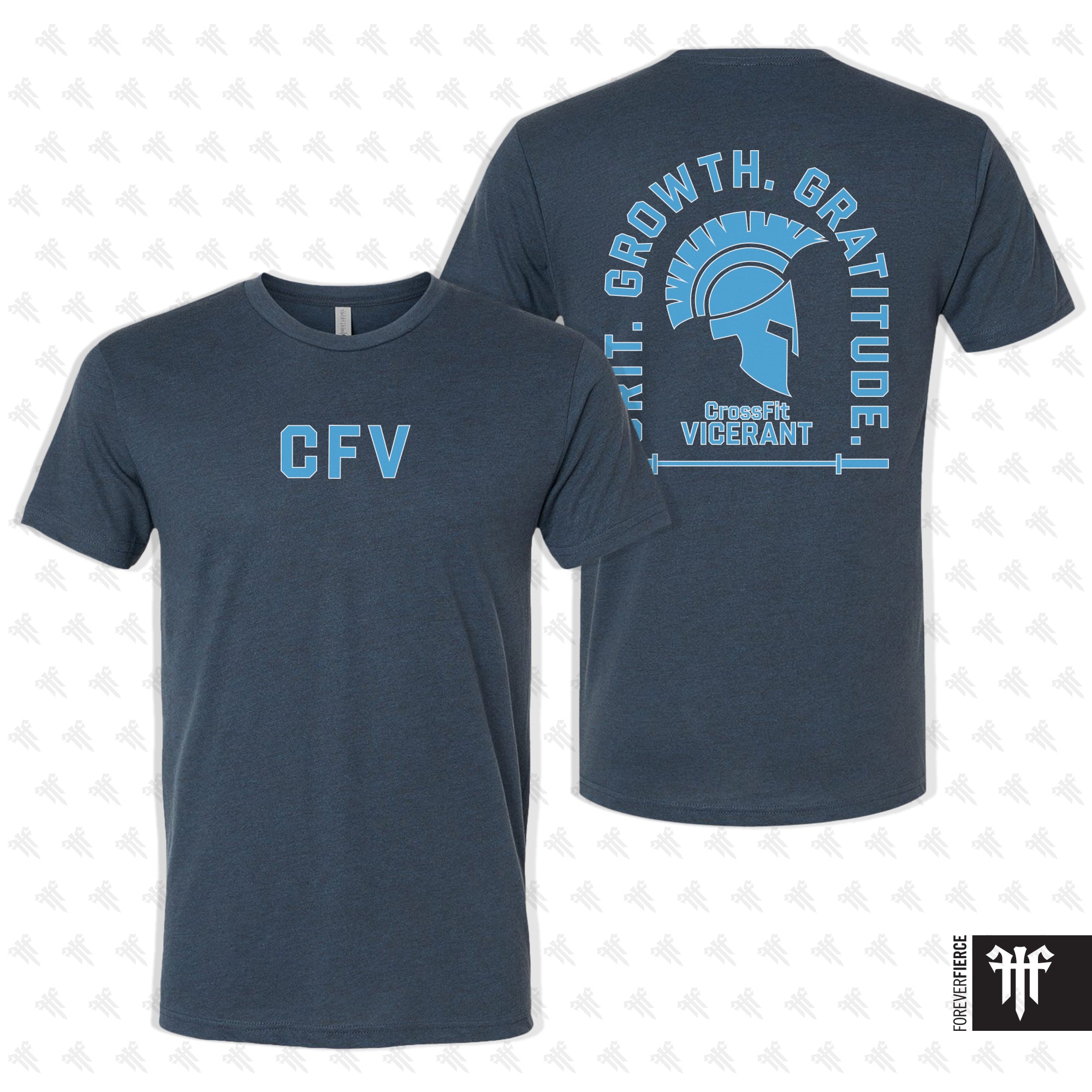 CrossFit Vicerant April 2026 Semi Circle Design Tee