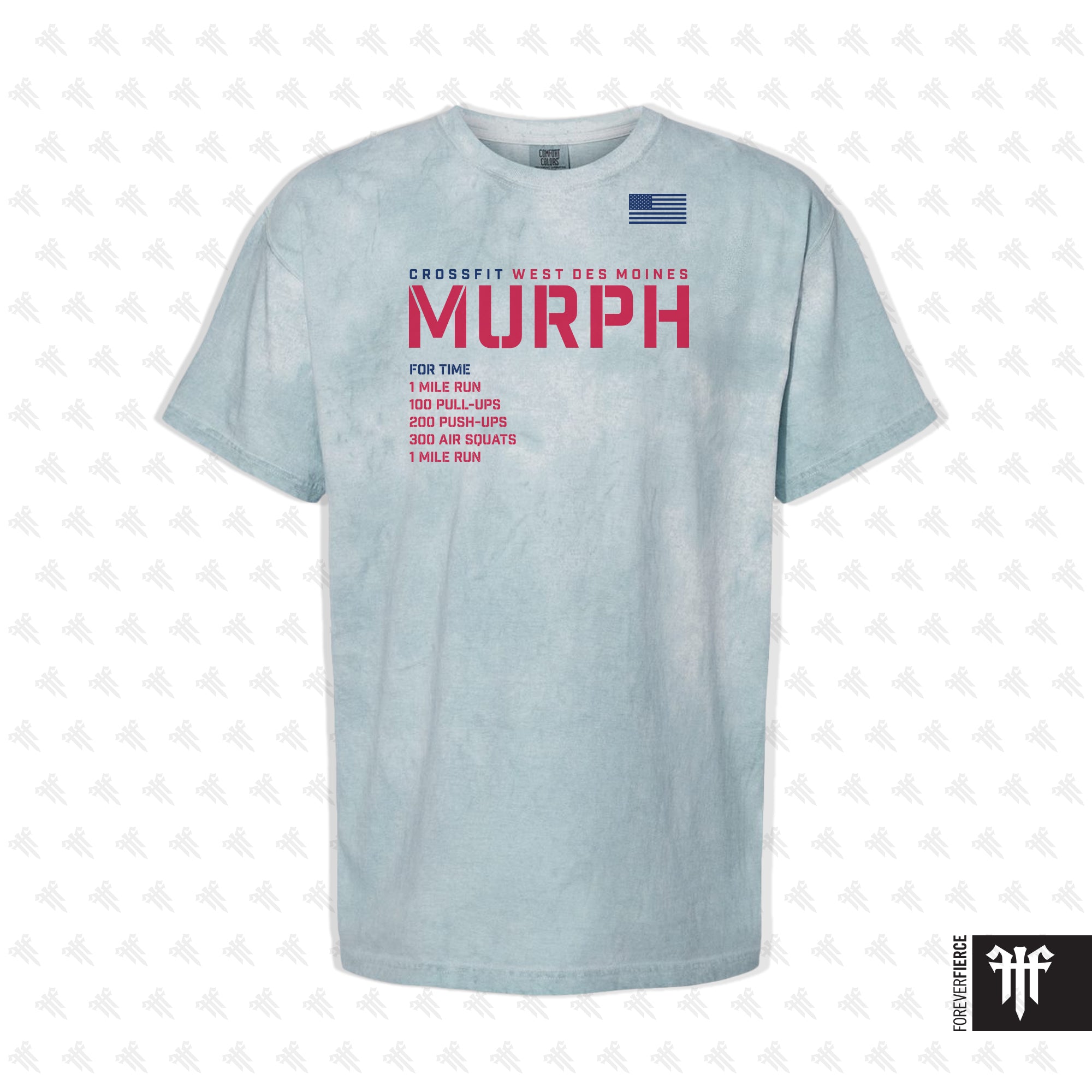 CrossFit West Des Moines April 2026 Colorblast Tee