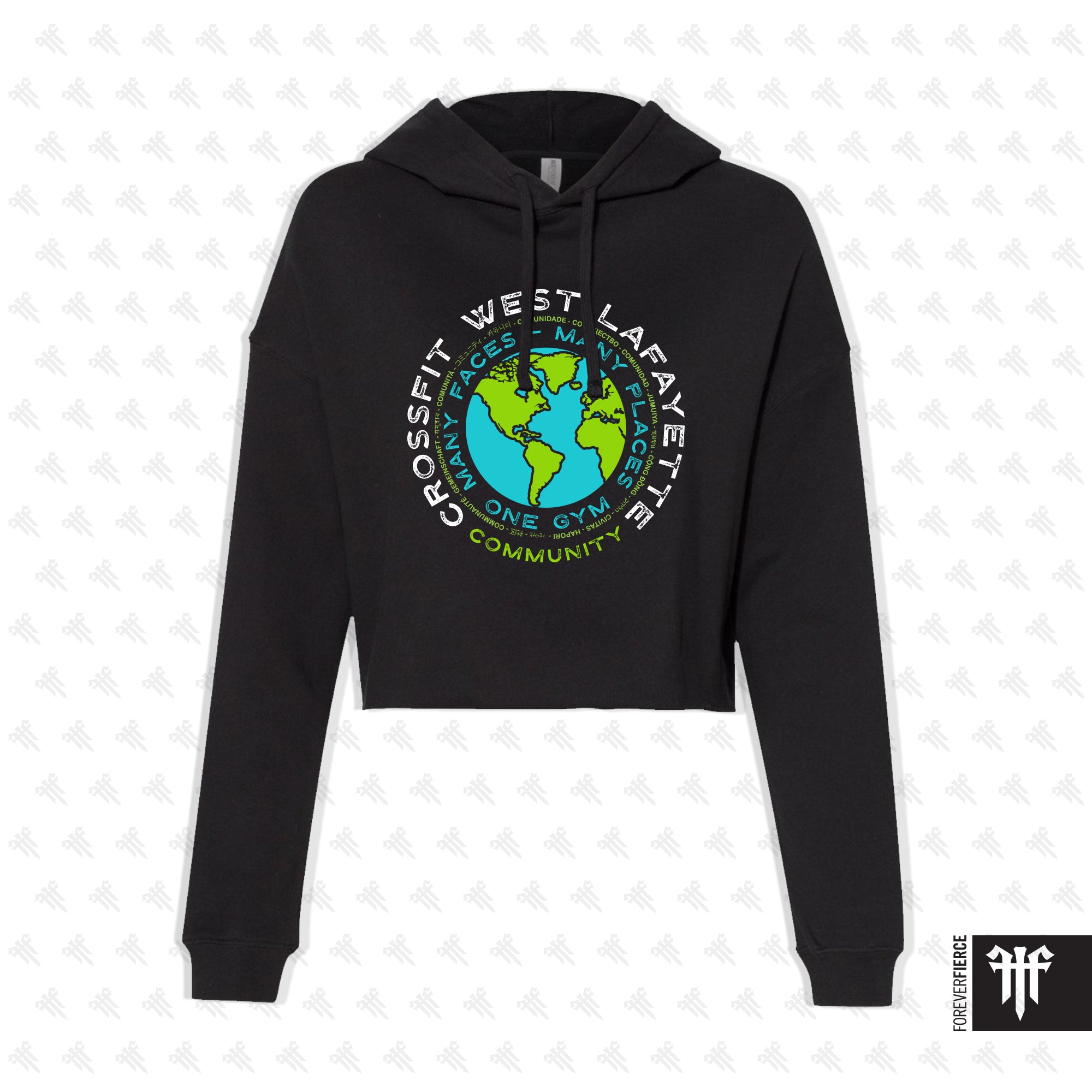 CrossFit West Lafayette January 2026 Womens Crop Pullover