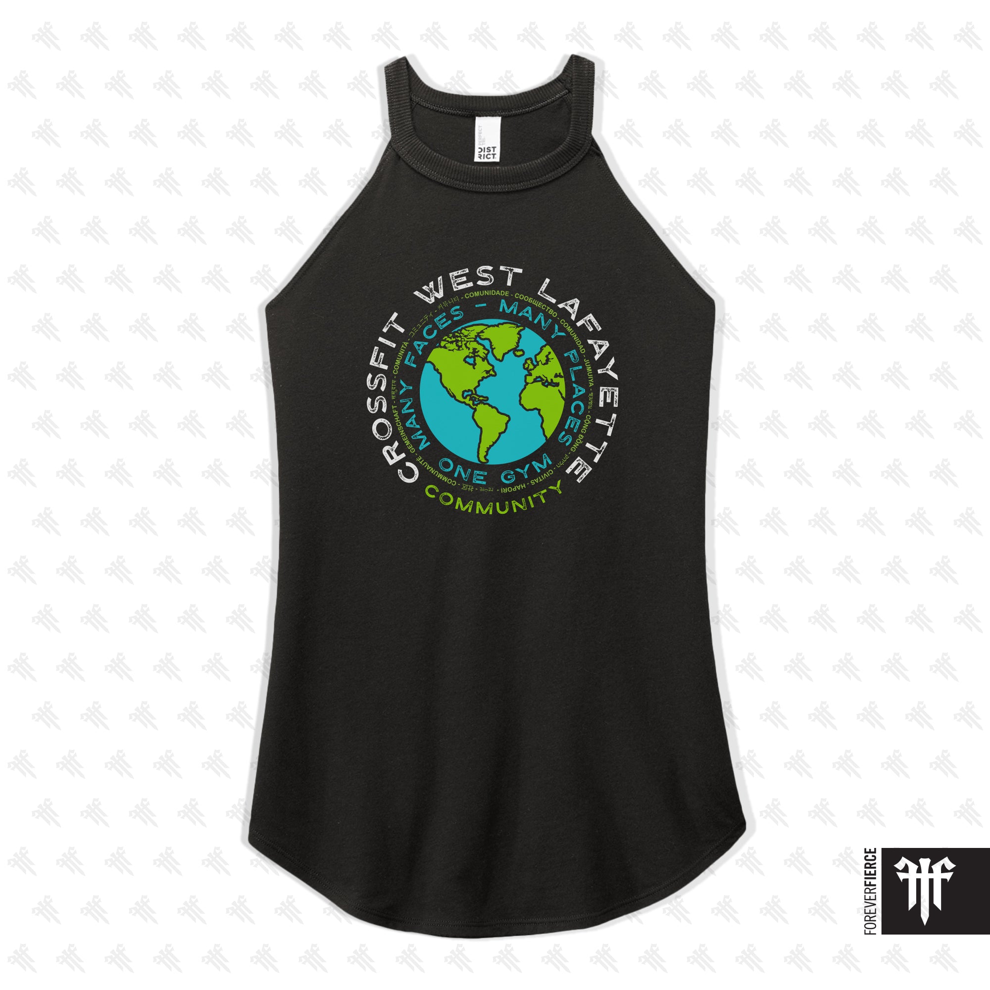 CrossFit West Lafayette January 2026 Womens Rocker Tank