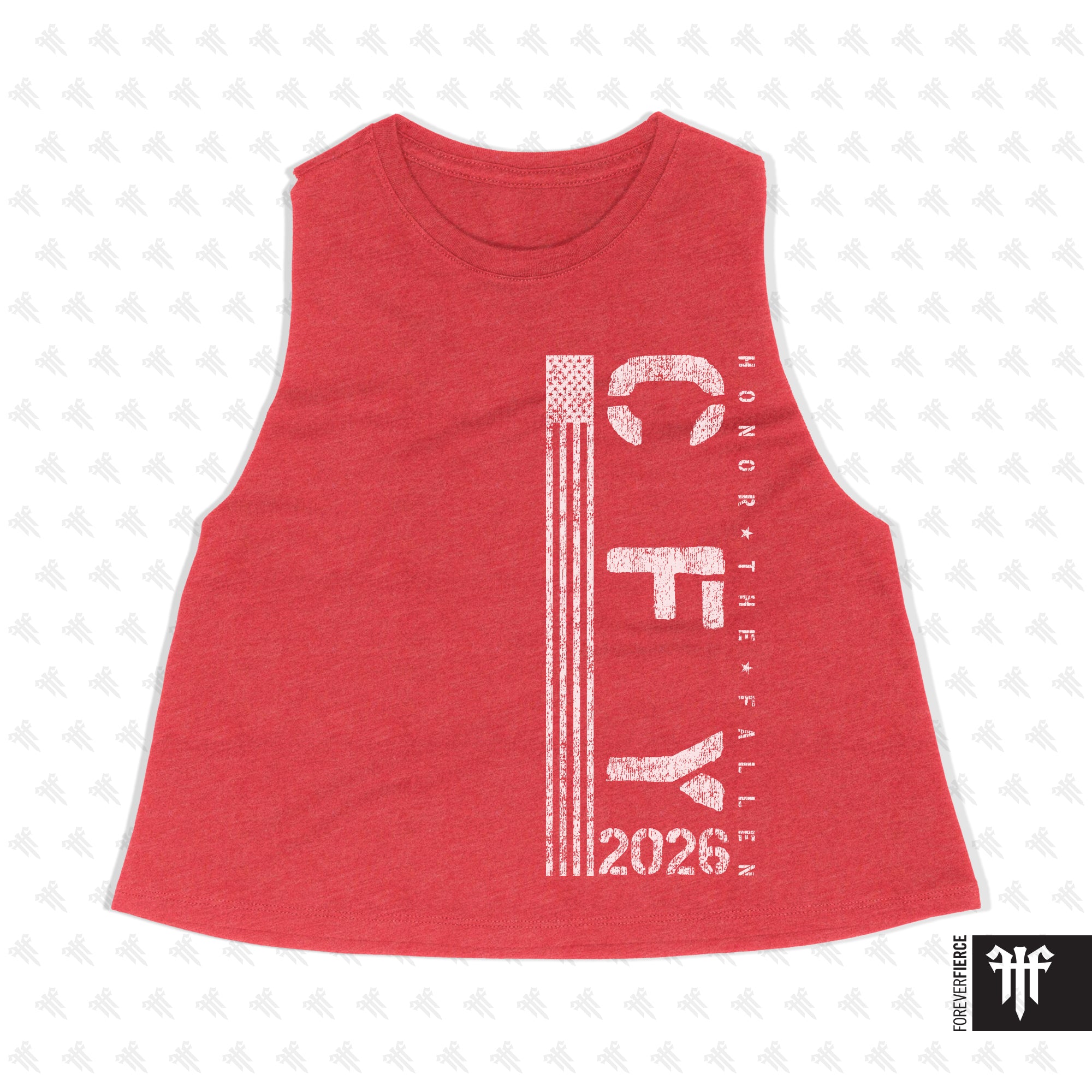 CrossFit Youngsville April 2026 Womens Crop Tank