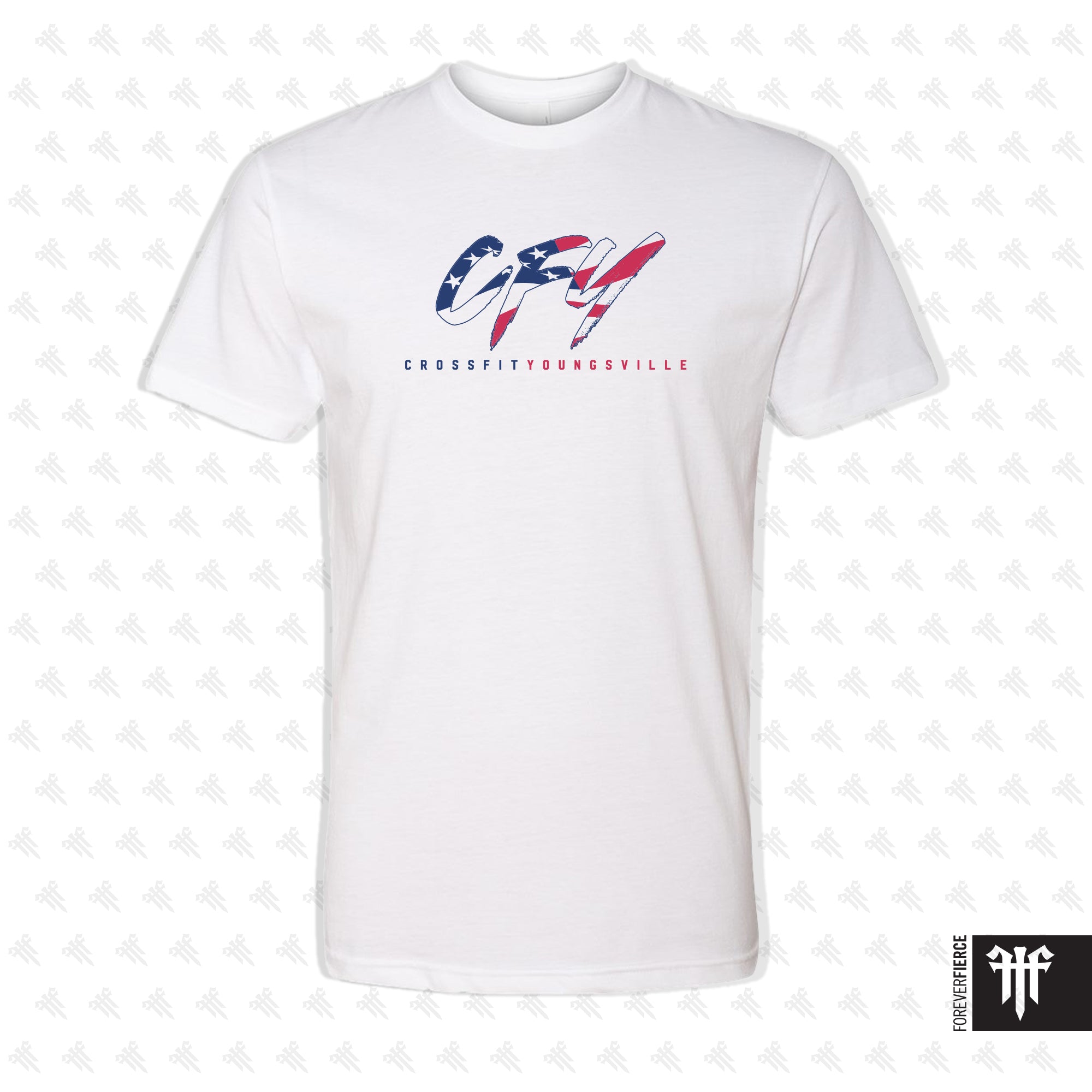 CrossFit Youngsville April 2026 American Design Tee