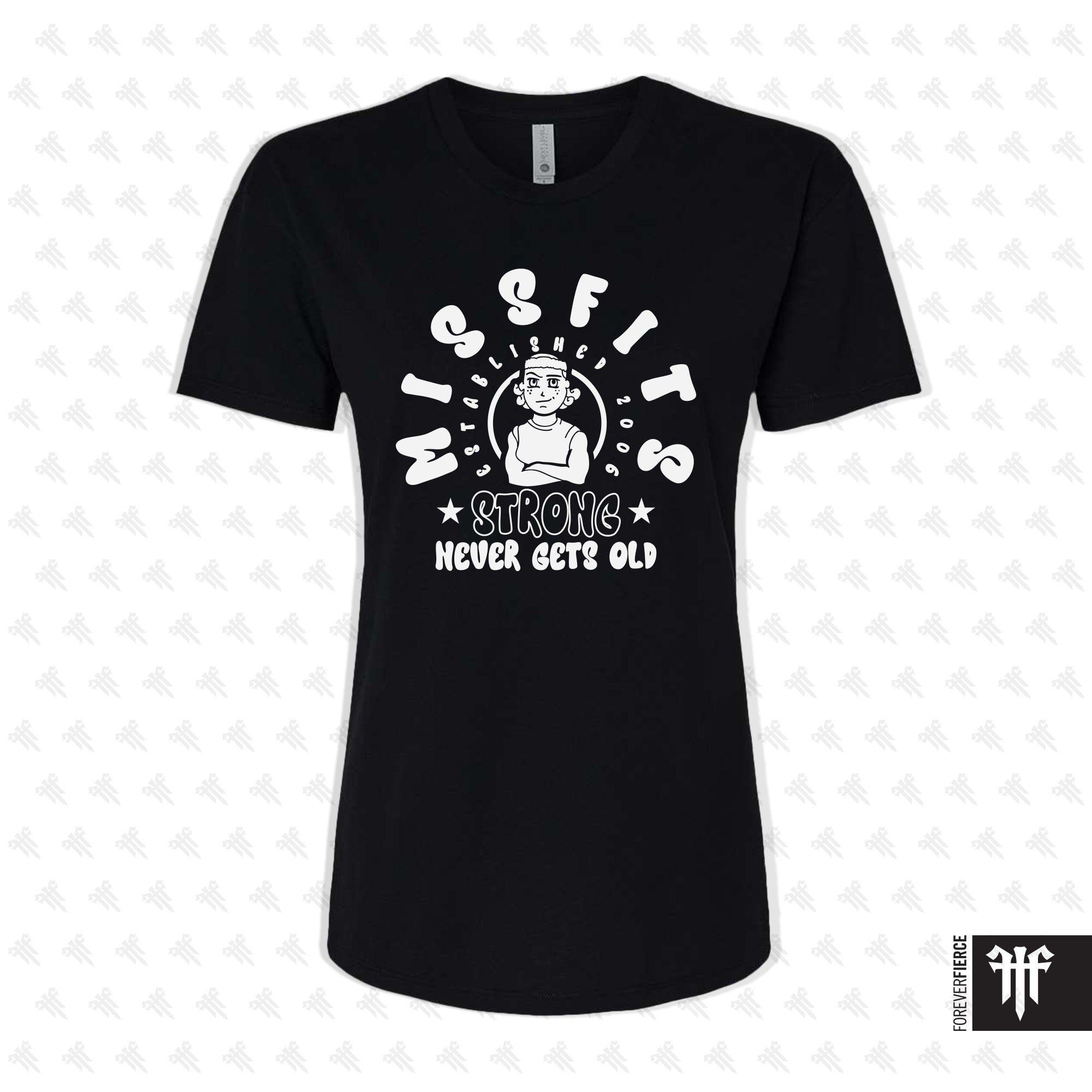 Misfits Strong July 2026 Womens Tee - Black