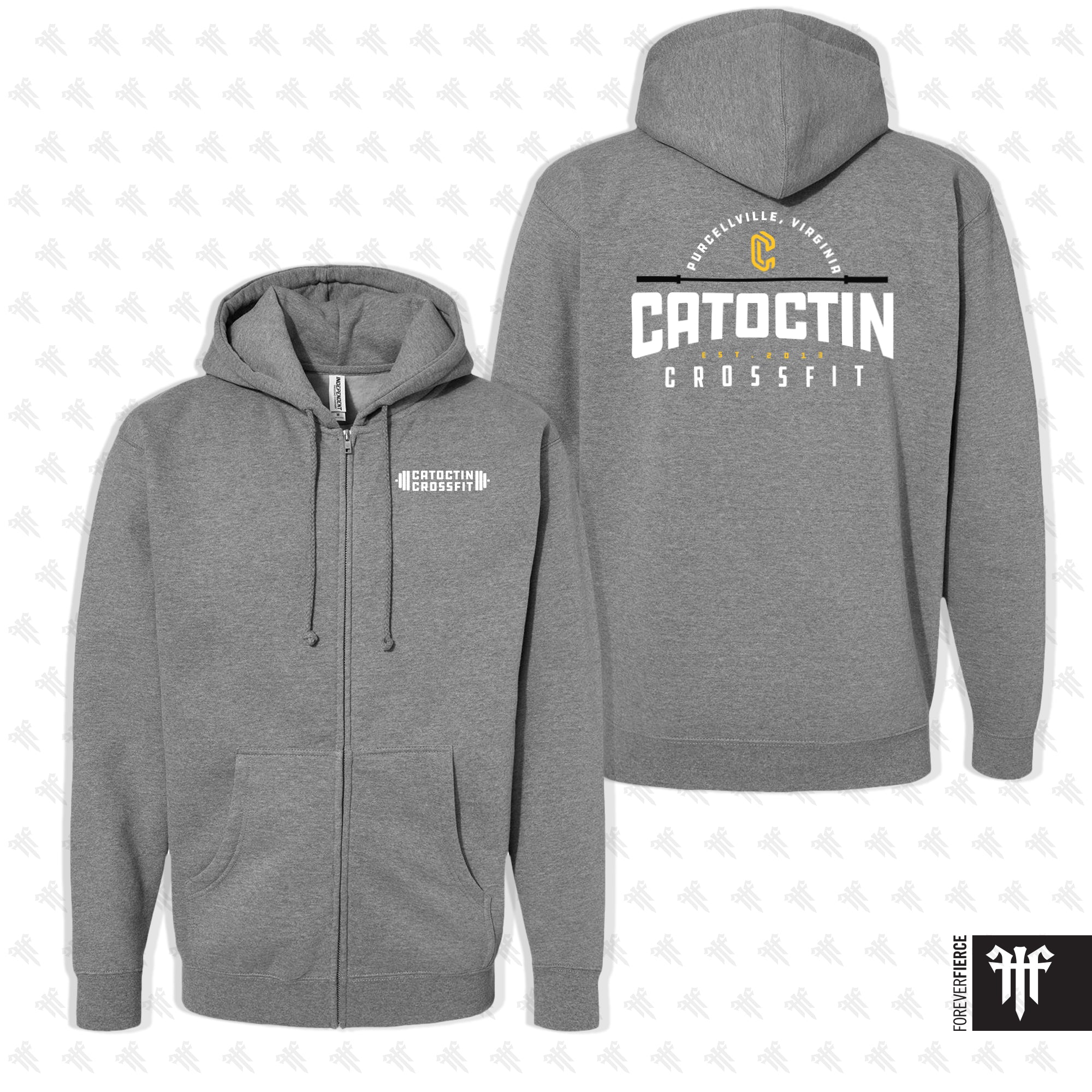 Catoctin CrossFit October 2025 Full-Zip Hoodie