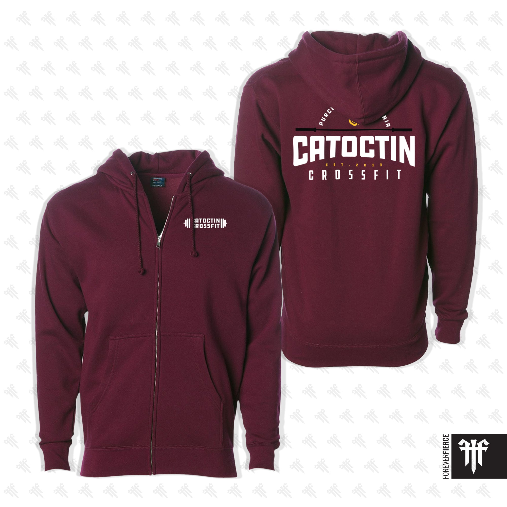 Catoctin CrossFit October 2025 Full-Zip Hoodie