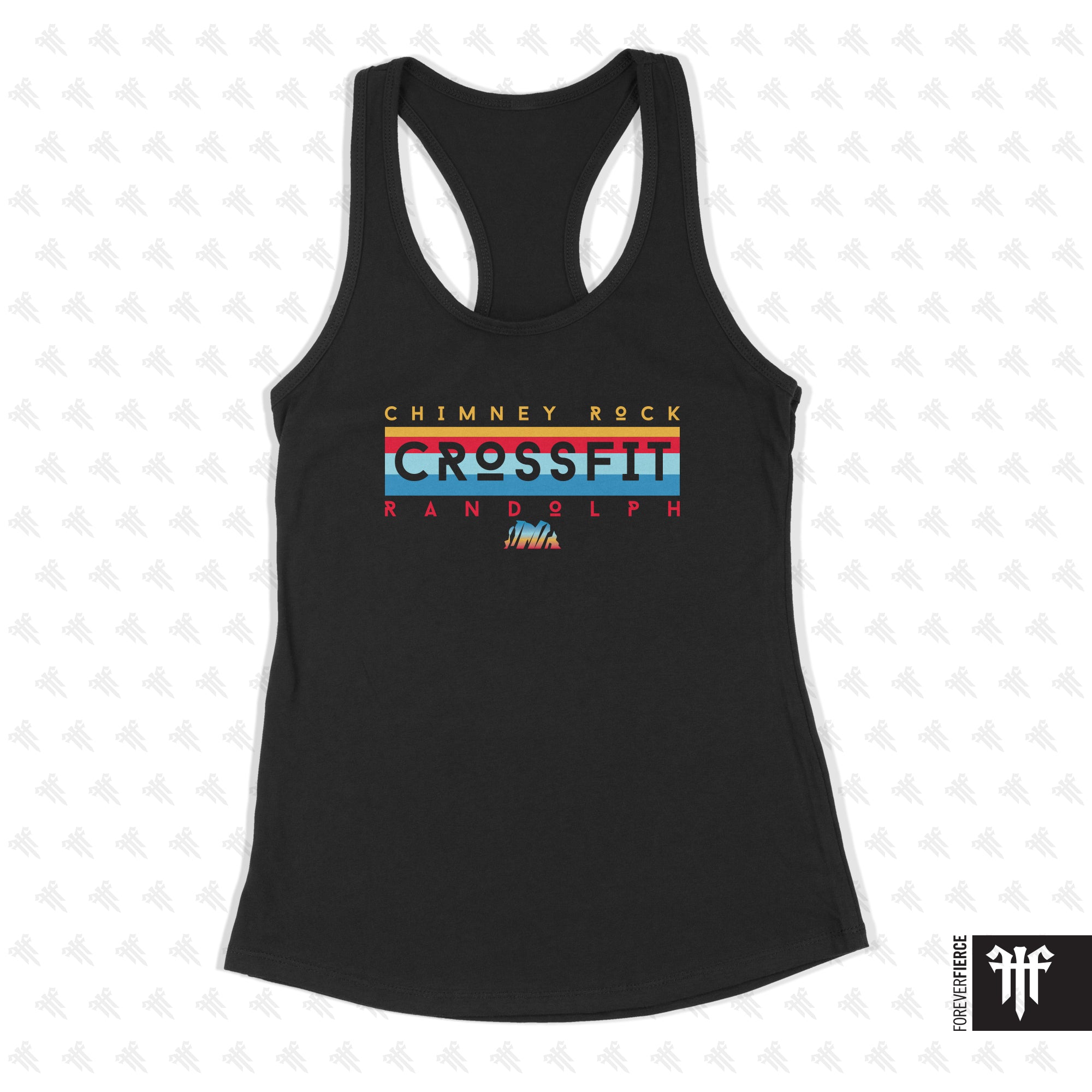 Chimney Rock CrossFit June 2025 Womens Racerback