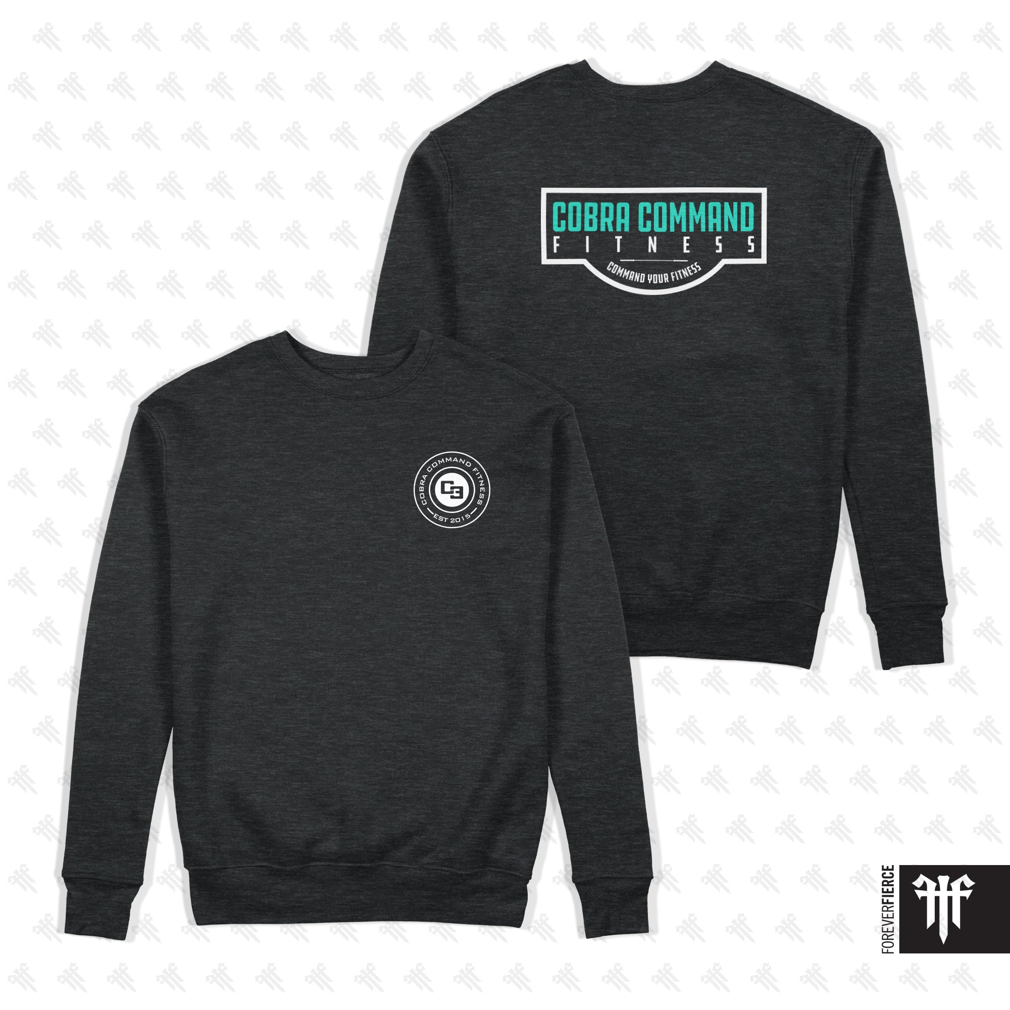 Cobra Command Fitness February 2026 Asphalt Crewneck