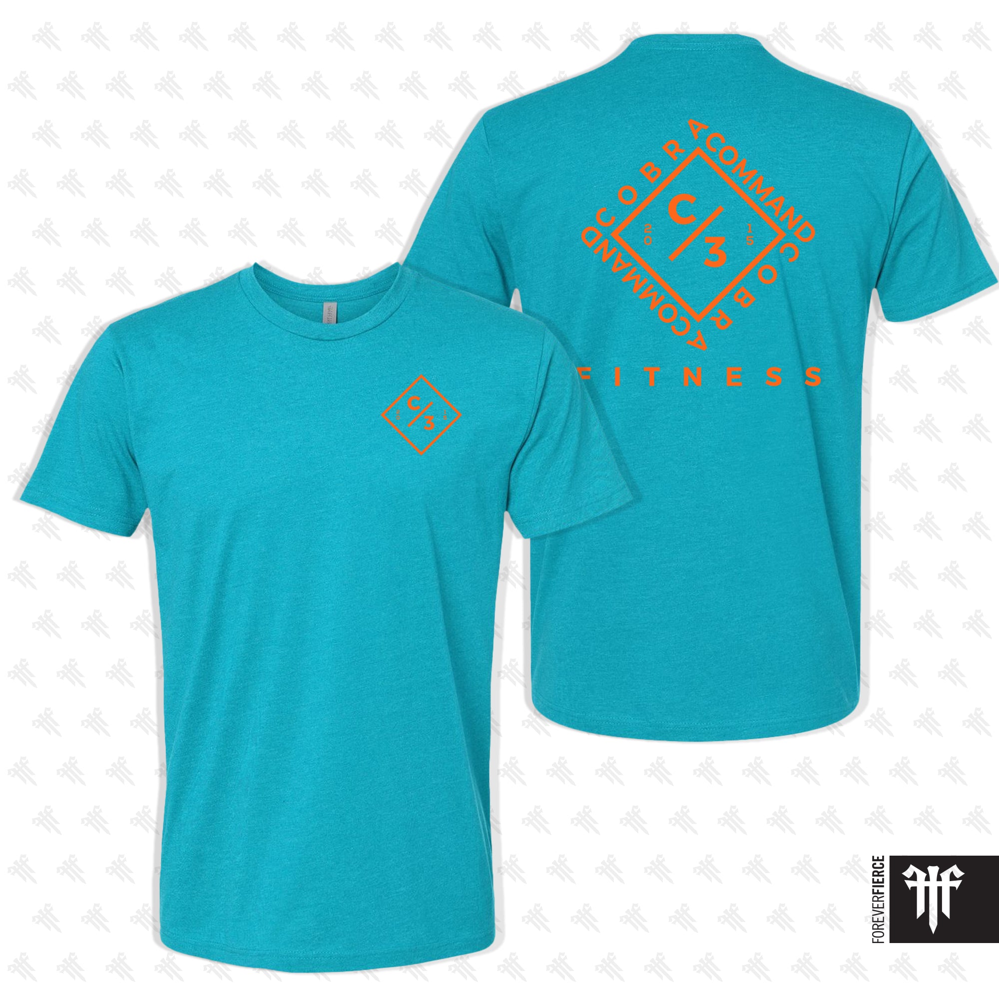 Cobra Command CrossFit June 2026 Bondi Blue Tee