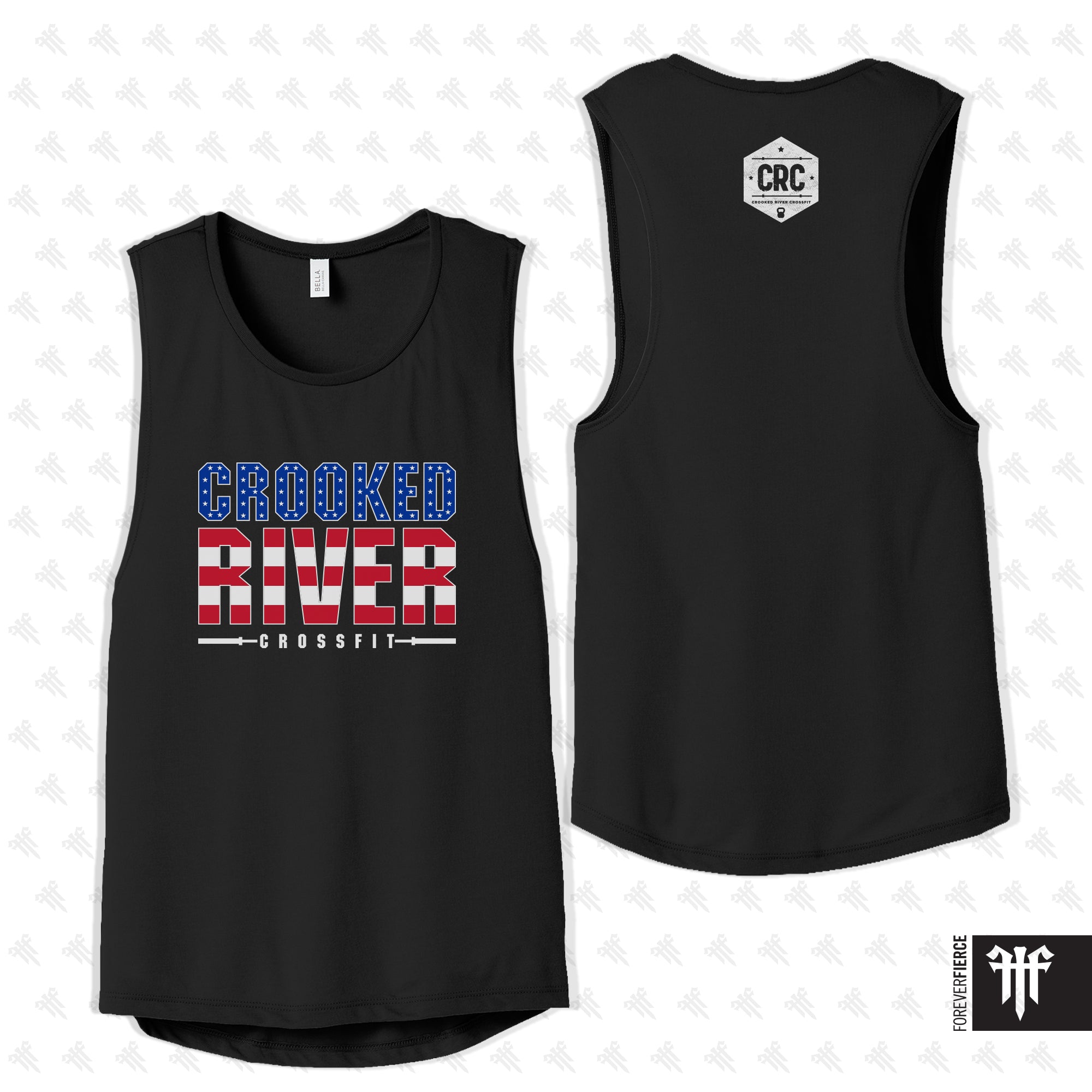 Crooked River CrossFit June 2026 Womens Muscle Tank