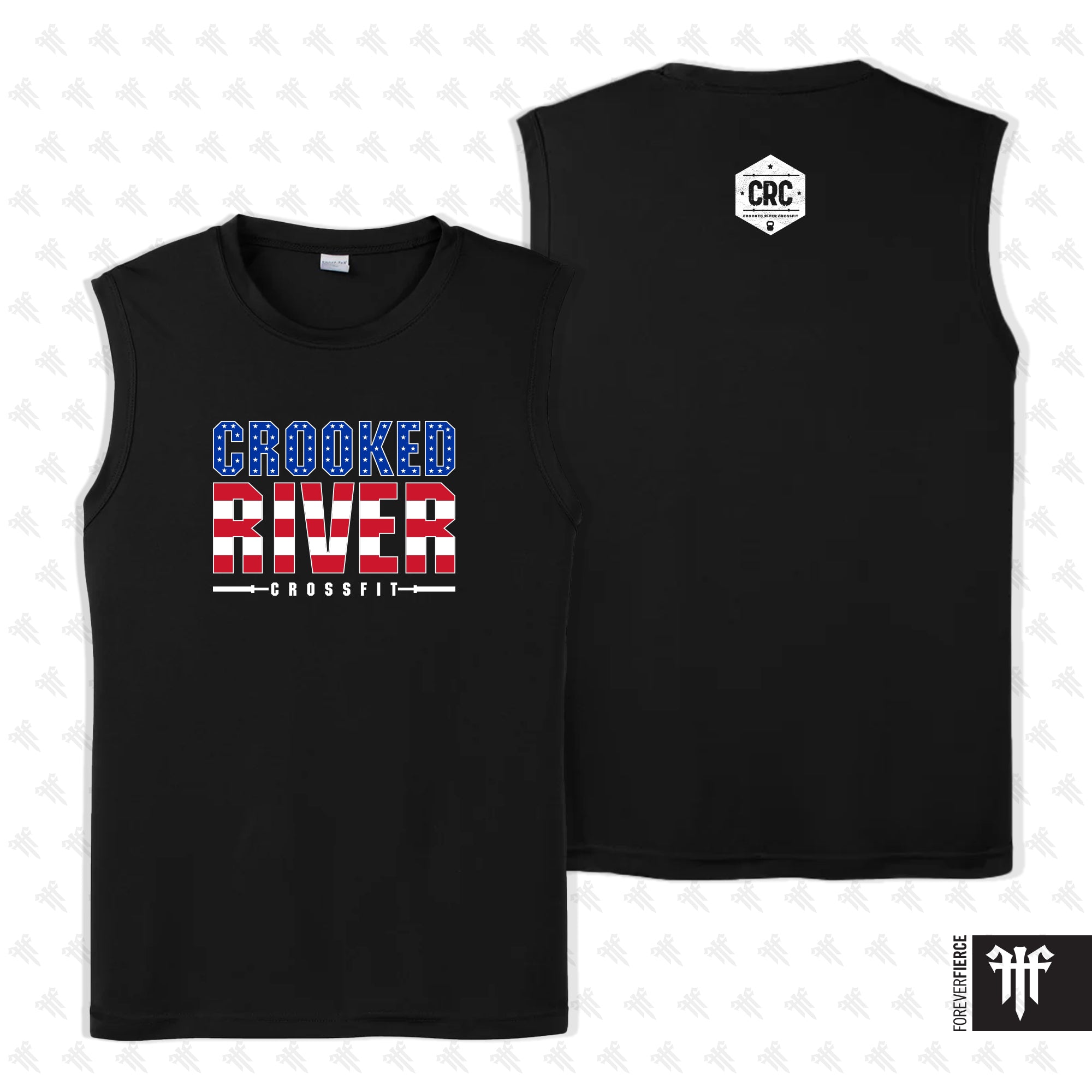 Crooked River CrossFit June 2026 Sport-Tek Sleeveless Tee