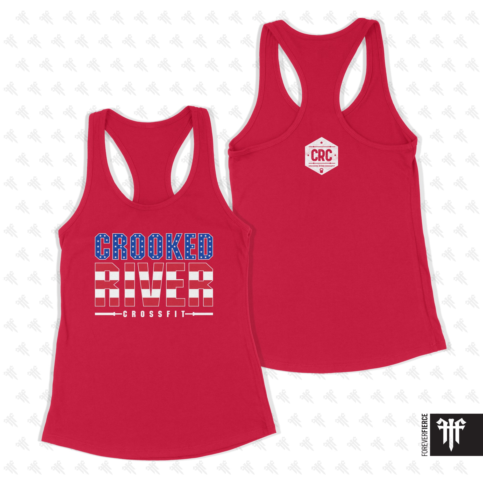 Crooked River CrossFit June 2026 Womens Racerback