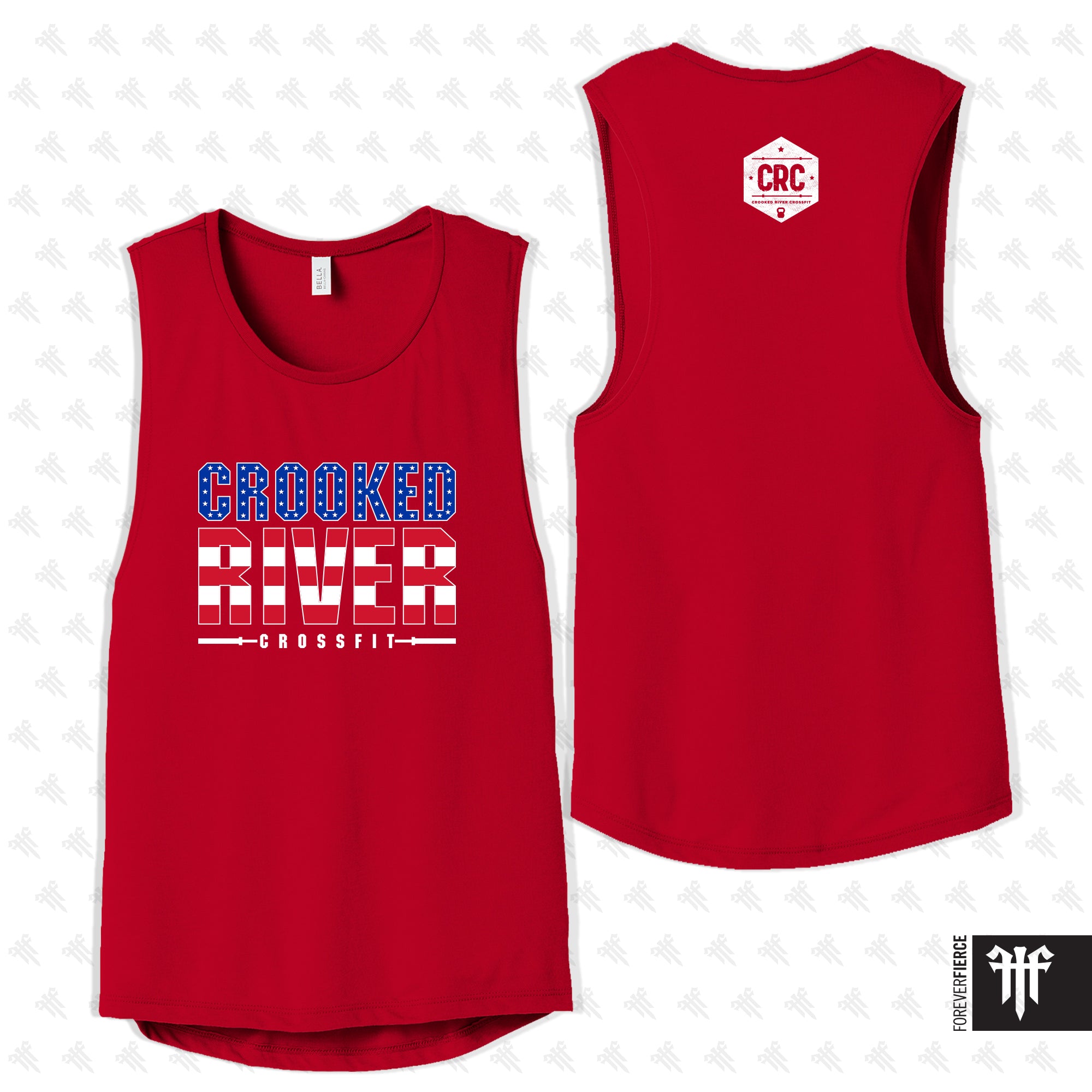 Crooked River CrossFit June 2026 Womens Muscle Tank
